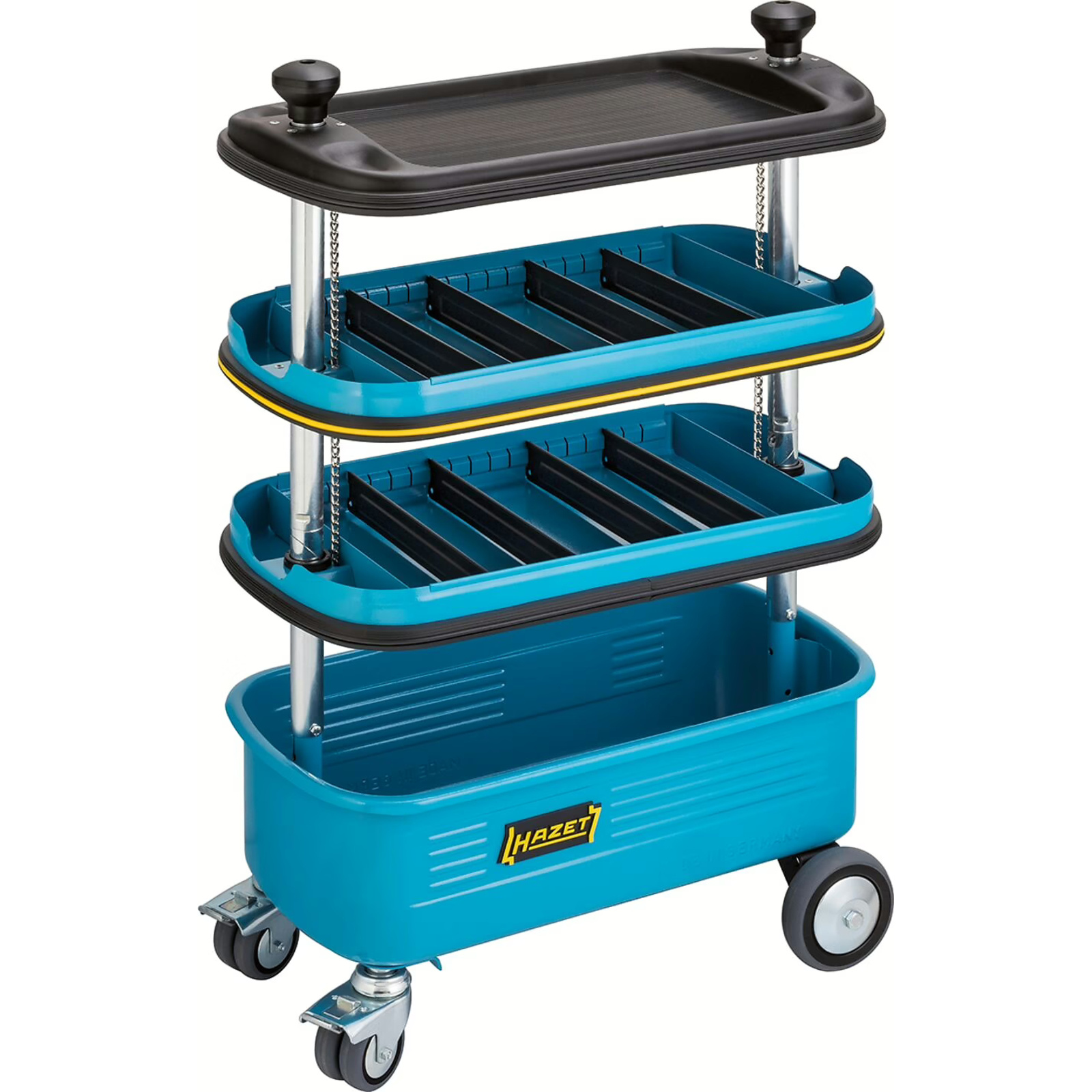 Servante d'atelier 650 x 415 x 965 mm avec cadenas bleu HAZET HAZET - 166N