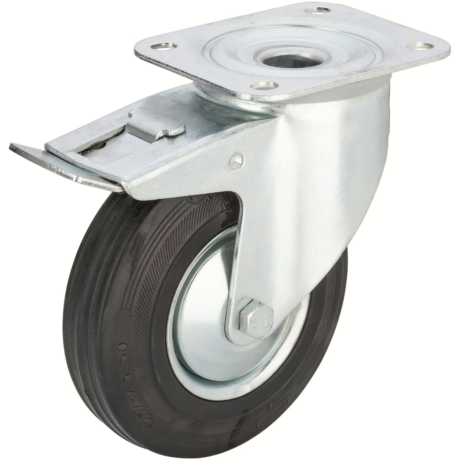 Galet pivotant avec frein 125 mm pour 170-6 170C-5 170L HAZET - 170-011