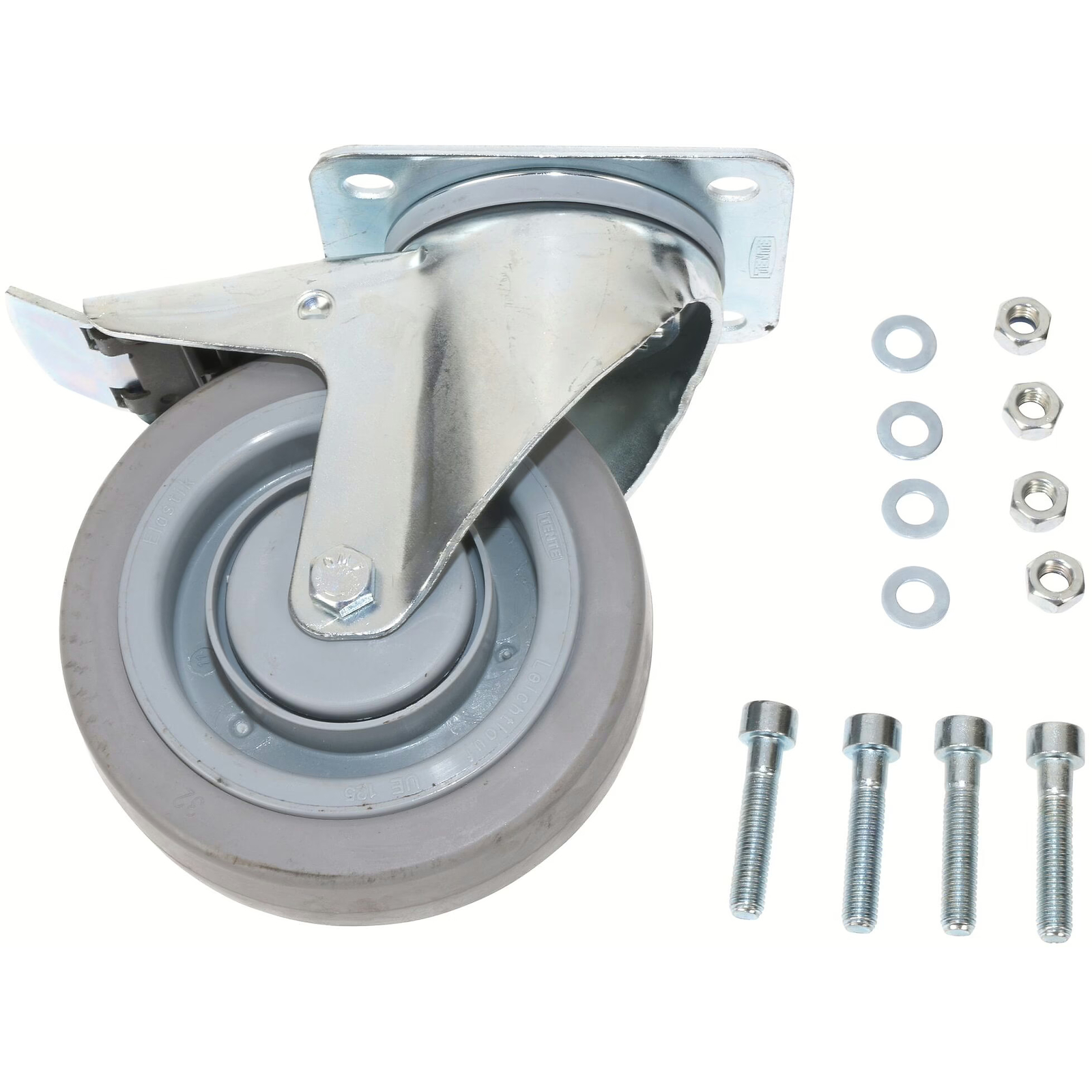 Galet pivotant avec frein de blocage vis inclus pour servantes d’atelier 173 HAZET - 173-011