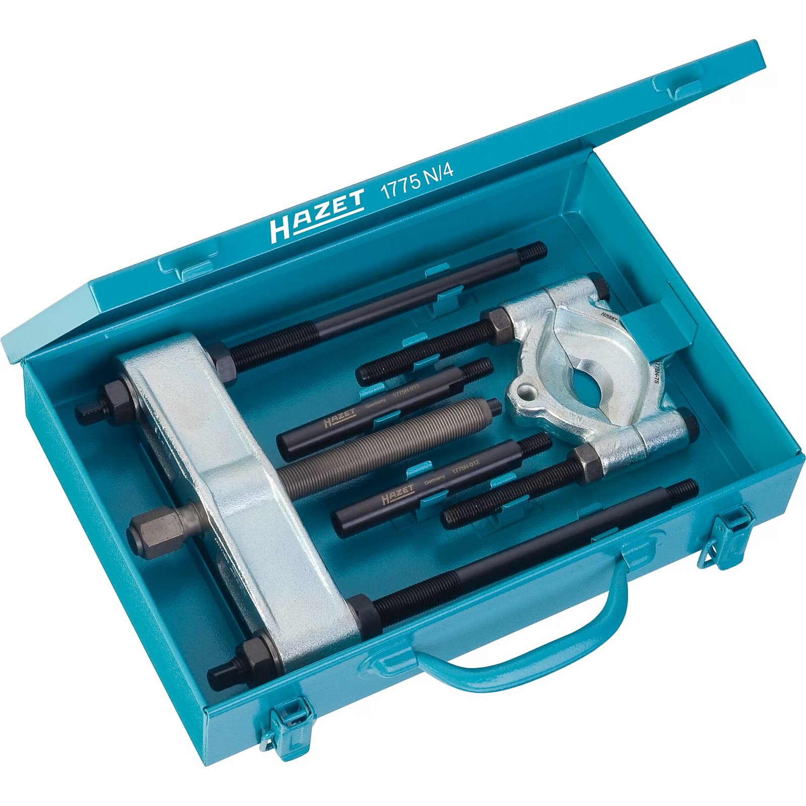 Jeu de décolleurs et extracteurs 4 pièces capacité 60-165 mm coffret métal HAZET - 1775N/4