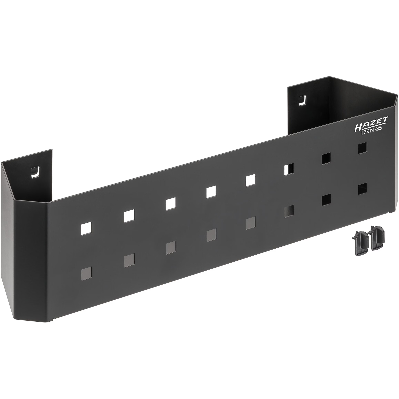 Support pour aérosol 365 x 86 x 100 mm fixation panneaux perforés HAZET - 179N-35