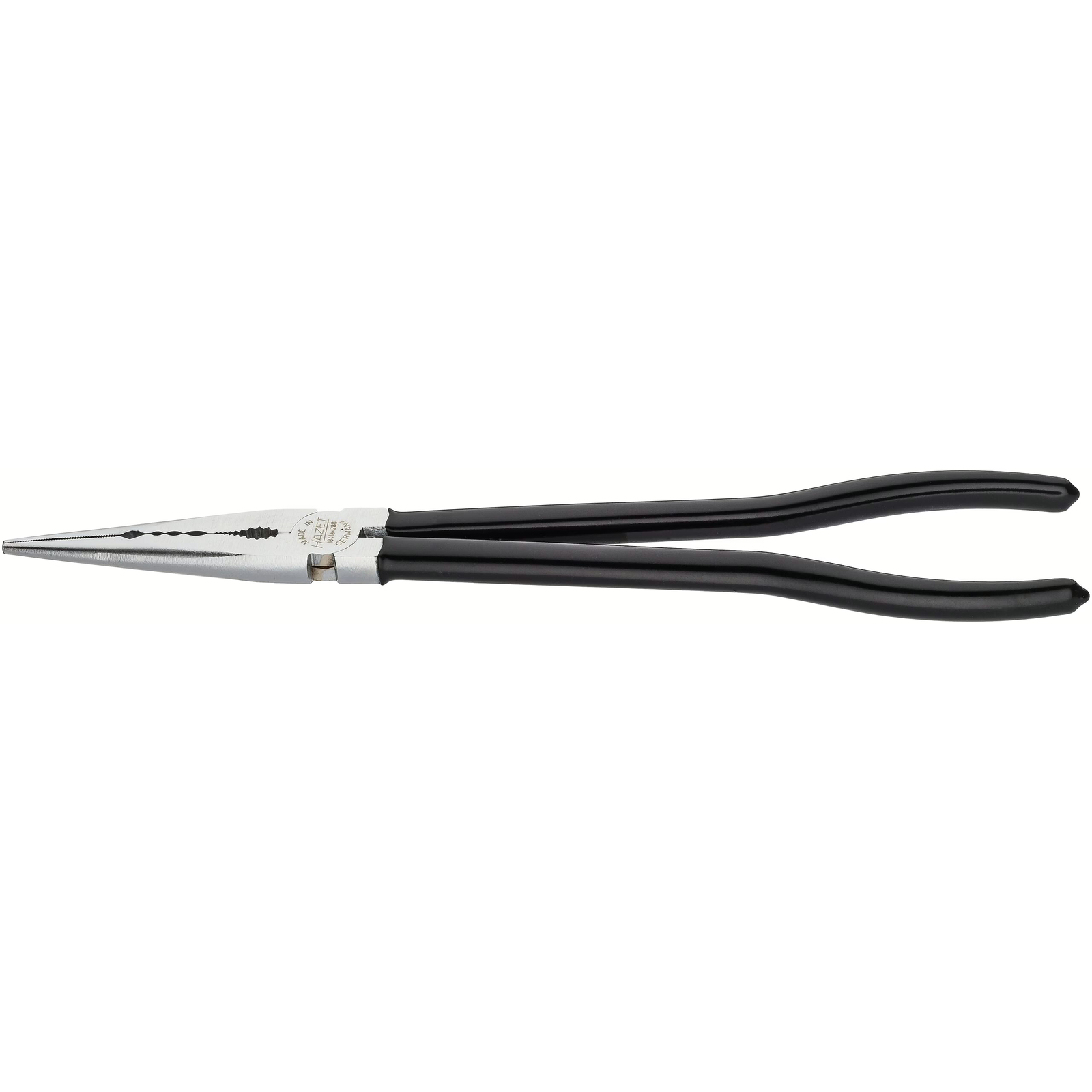 Pince demi-ronde extra-longue 280 mm manches enduits au trempé HAZET - 1841A-280