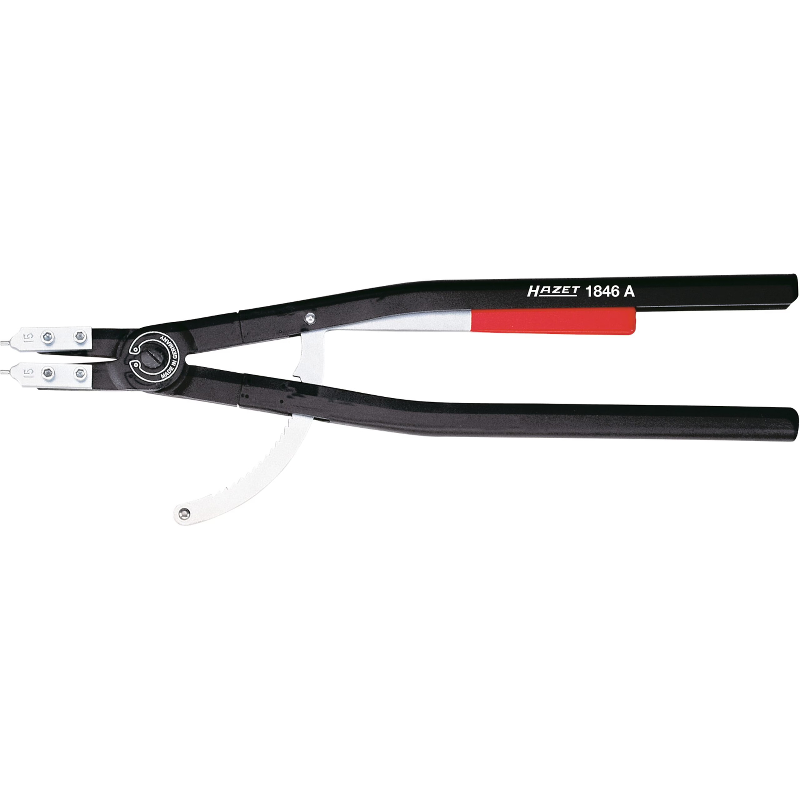 Pince pour circlips intérieurs droite 545 mm avec blocage rapide HAZET - 1846A-5