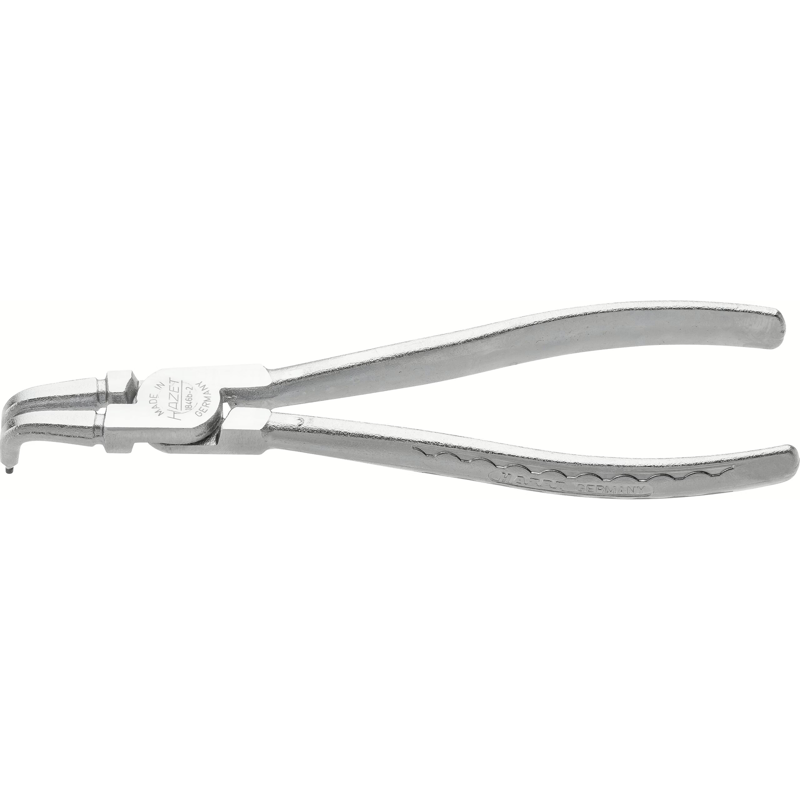 Pince à circlips intérieurs pointes coudées 90° 180 mm DIN 5256 forme D HAZET - 1846B-2