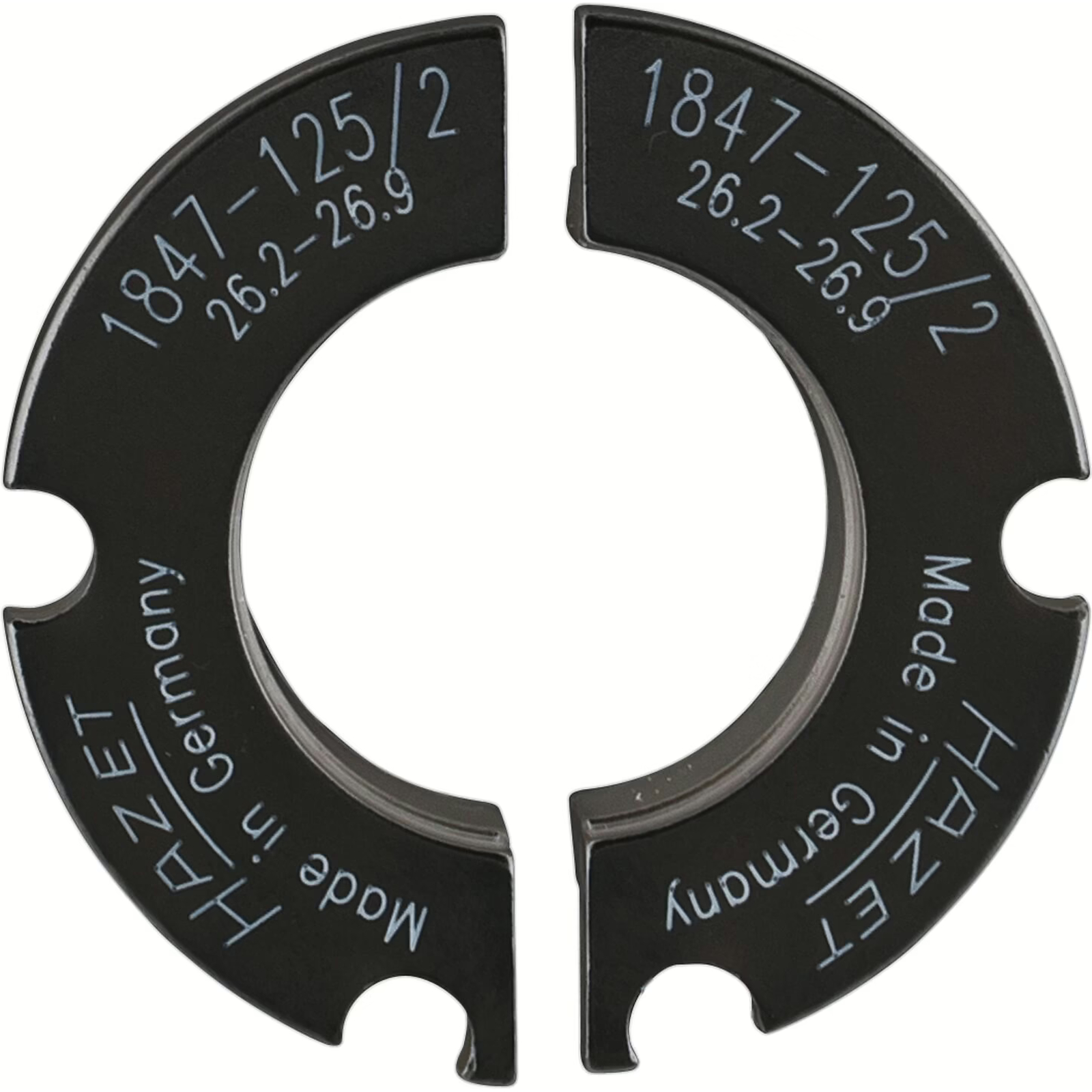 Paire de demi-coques Ø 26,2–26,9 mm HAZET - 1847-125/2