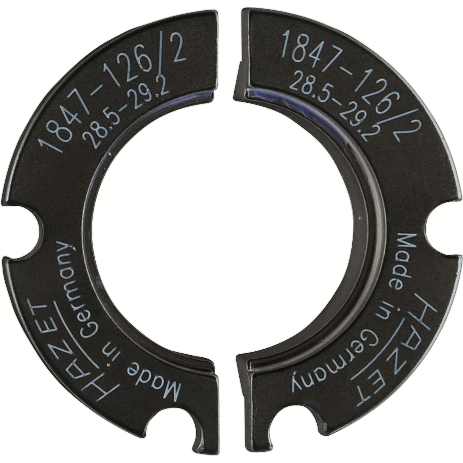 Paire de demi-coques Ø 28,5–29,2 mm HAZET - 1847-126/2