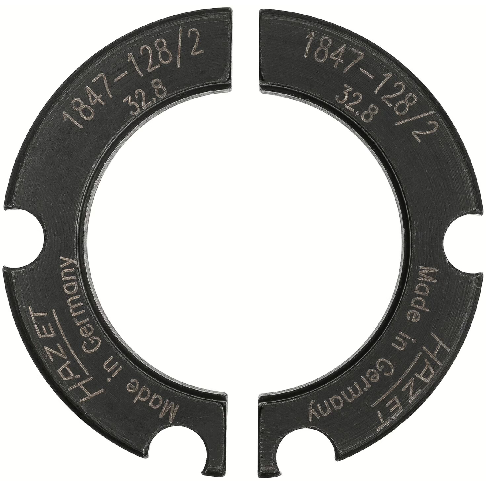 Jeu complémentaire demi-coques Ø32,8 mm pour joint articulé VW T5 T6 HAZET - 1847-128/2
