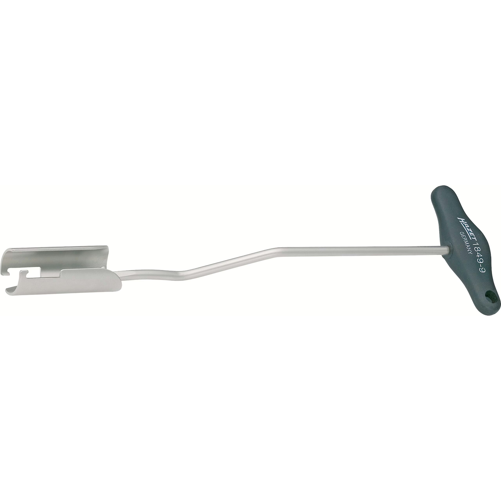 Extracteur de cosses de bougies 275 mm manche T plastique HAZET - 1849-9