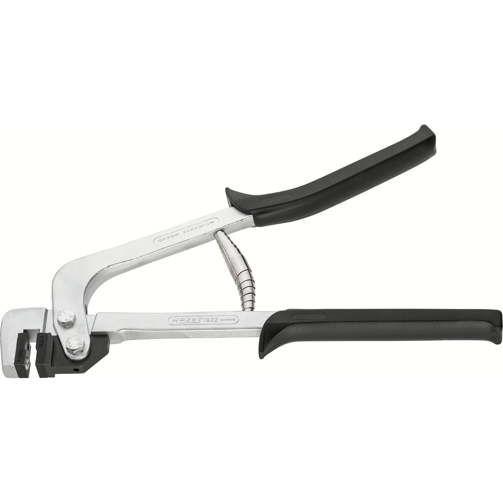 Pince à soyer 300 mm poinçonnage tôle 1 mm manches plastique HAZET - 1932-1
