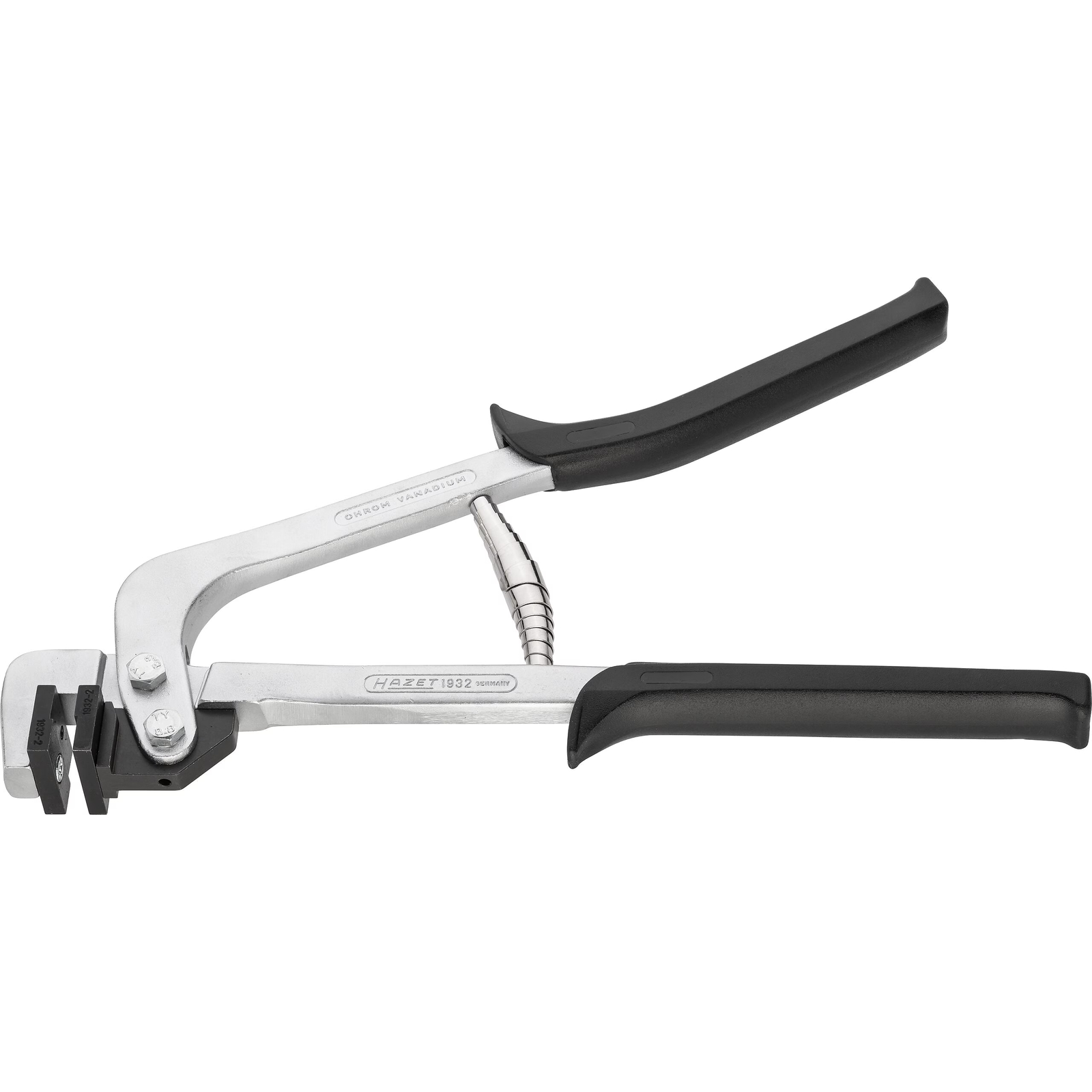 Pince à soyer 300 mm poinçonnage tôle 1 mm manches plastique HAZET - 1932-2