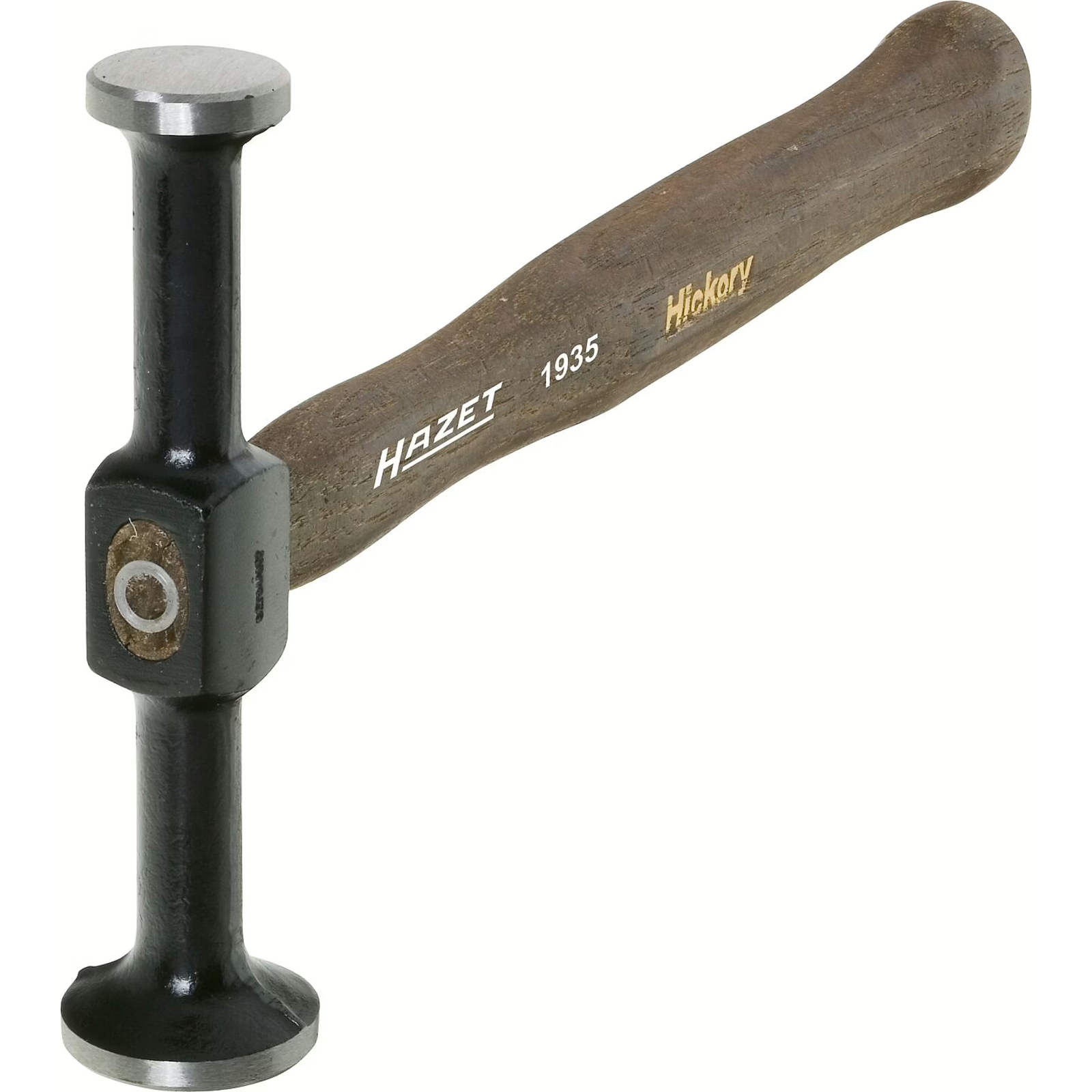 Marteau à débosseler 308 mm 2 faces rondes manche caryer HAZET - 1935