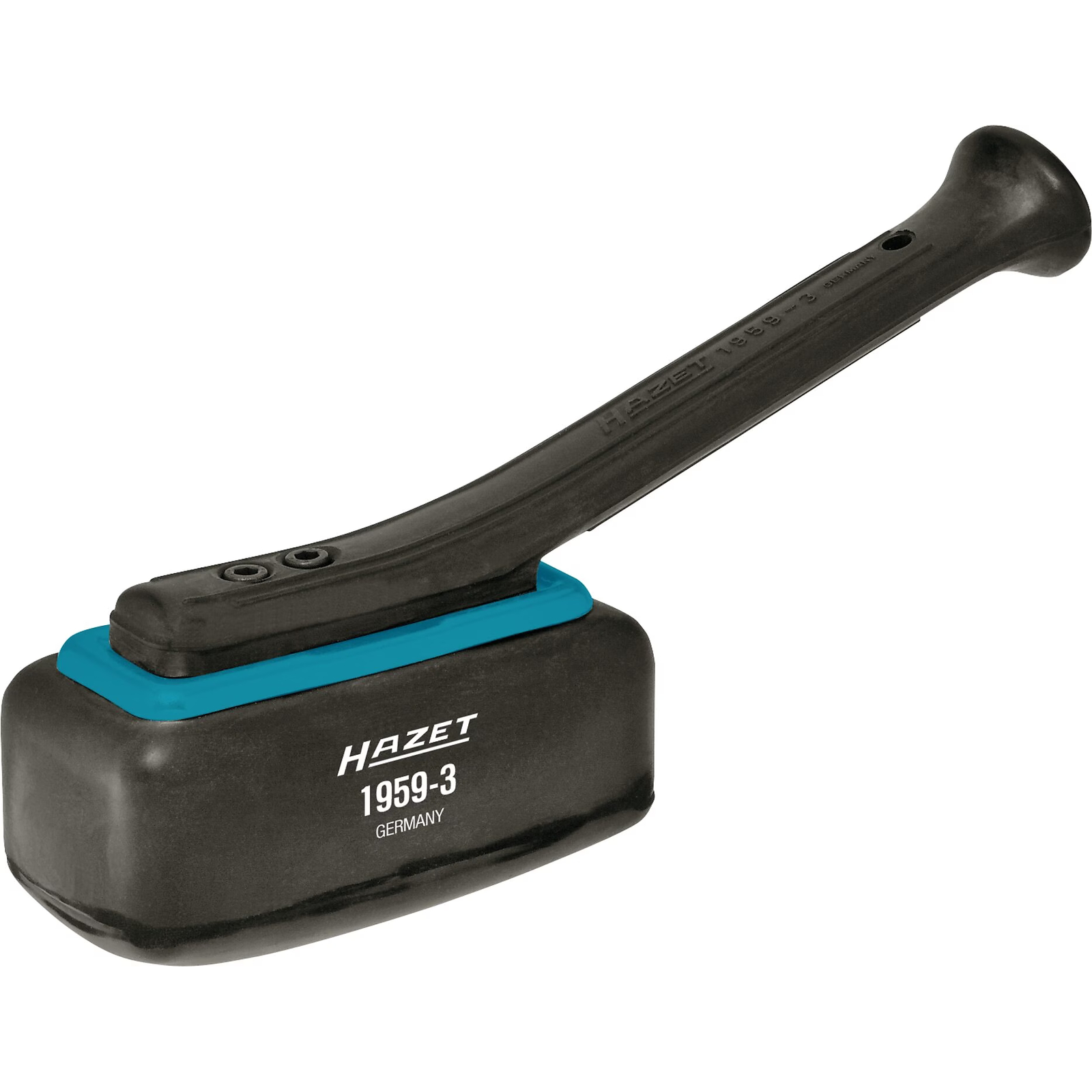 Masse pour coups appuyés 280 mm manche pivotant caoutchouc HAZET - 1959-3