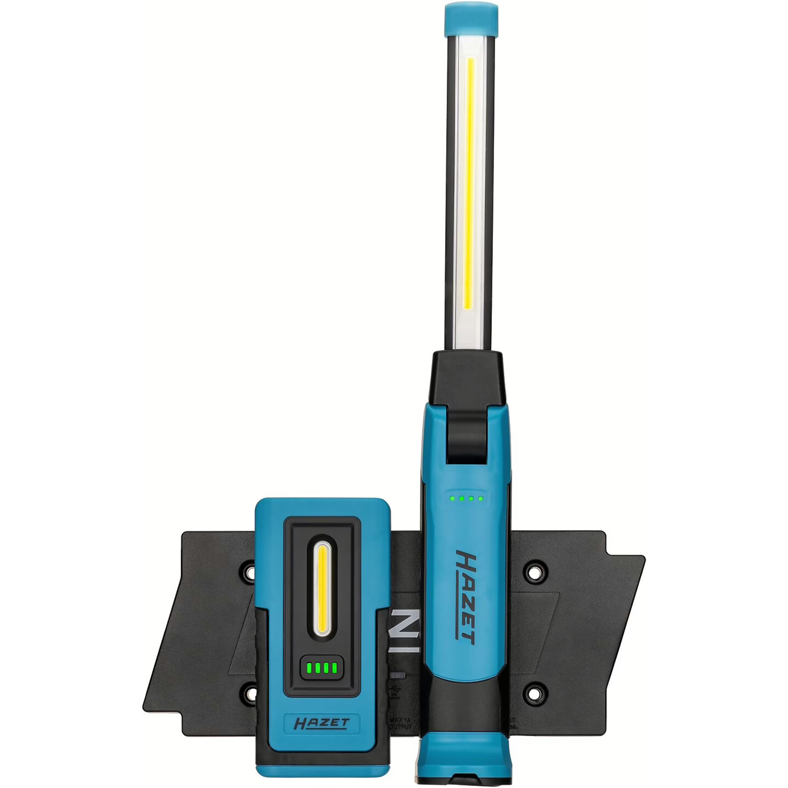 Jeu lampes LED chargement sans fil 3 pièces Pocket Light + Slim light avec disque chargeur HAZET - 1979W1/3