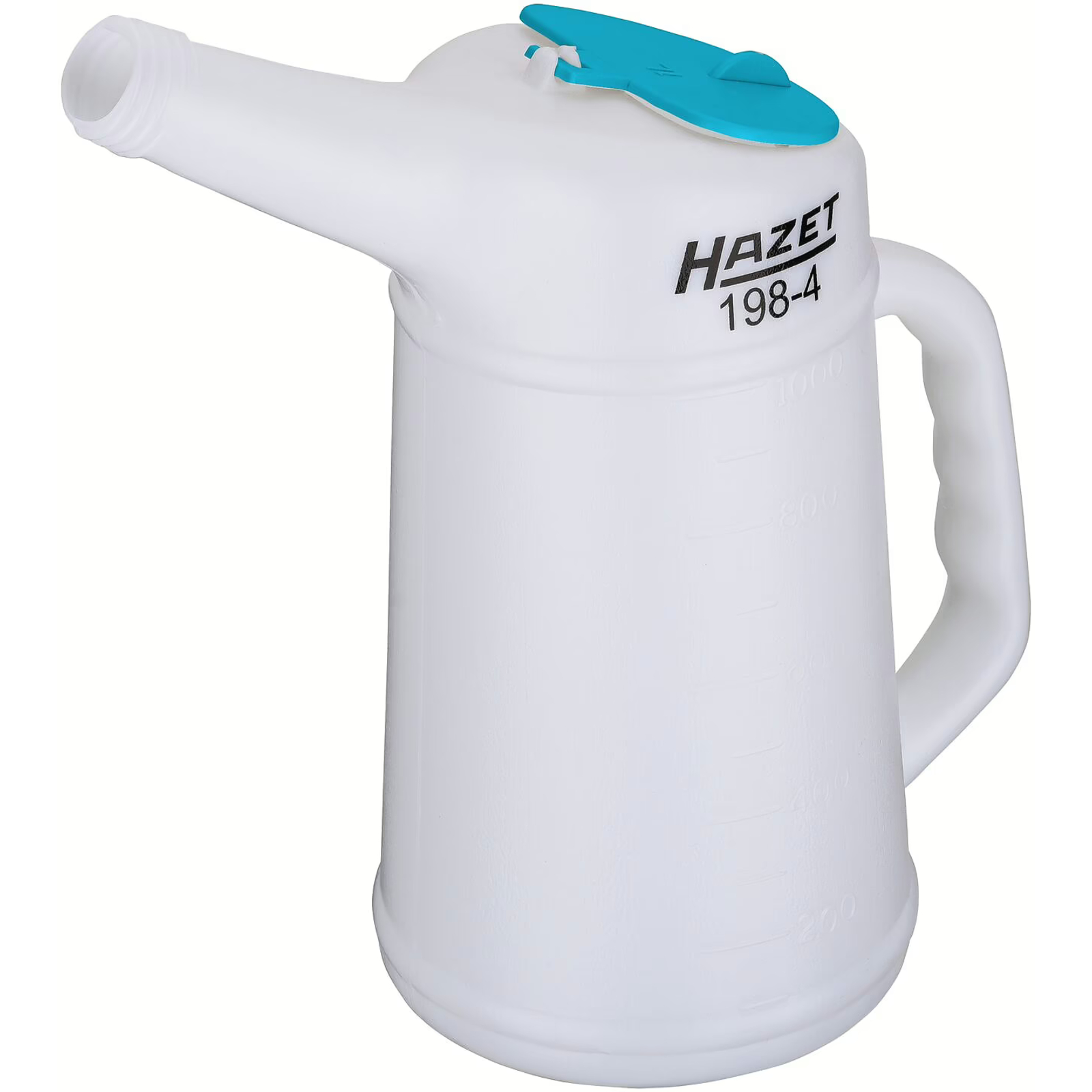 Mesurette 1 l pour liquide frein et batterie HDPE blanc transparent HAZET - 198-4