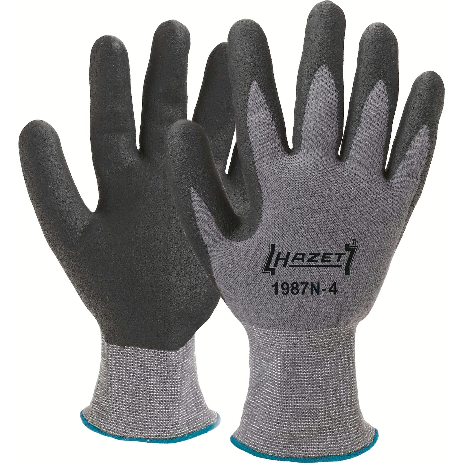 Gants de protection micromousse hydrofuge flexibles et aérés HAZET - 1987N-4