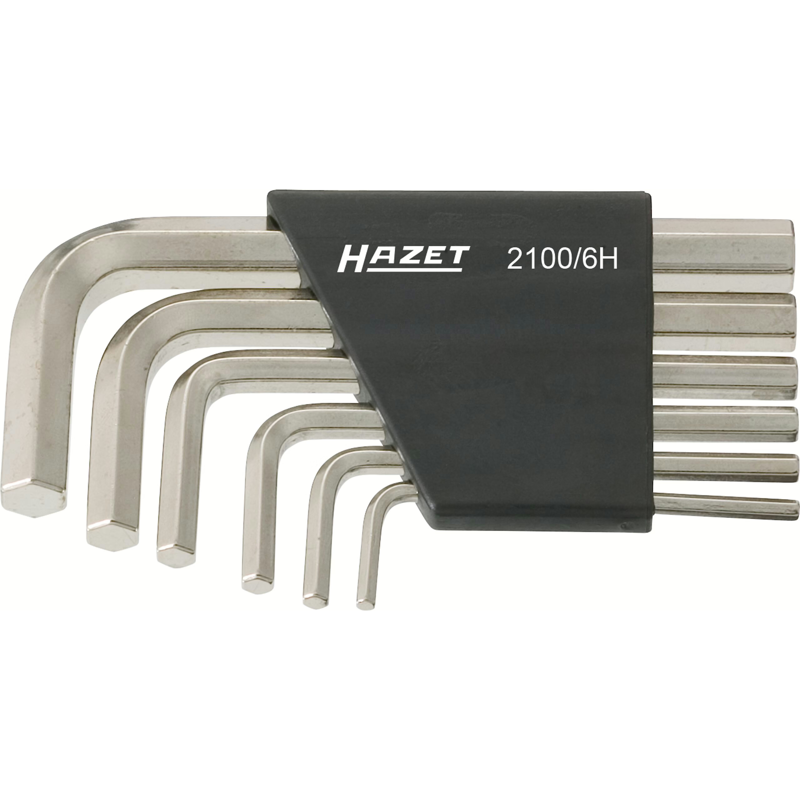 Jeu de clés mâles coudées six pans intérieurs 6 pièces 3-10 mm HAZET - 2100/6H