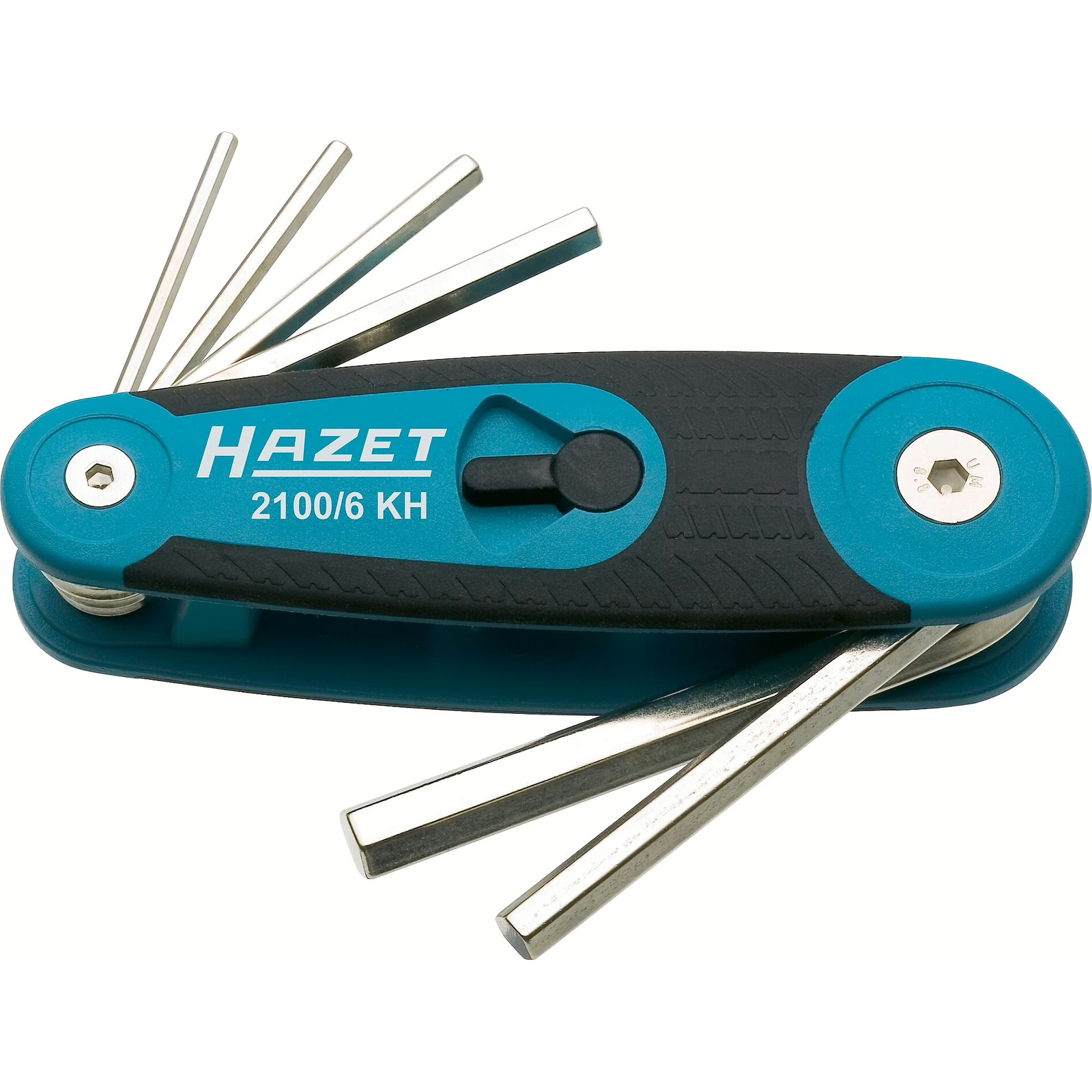 Jeu de clés mâles coudées six pans intérieurs 6 pièces HAZET - 2100/6KH