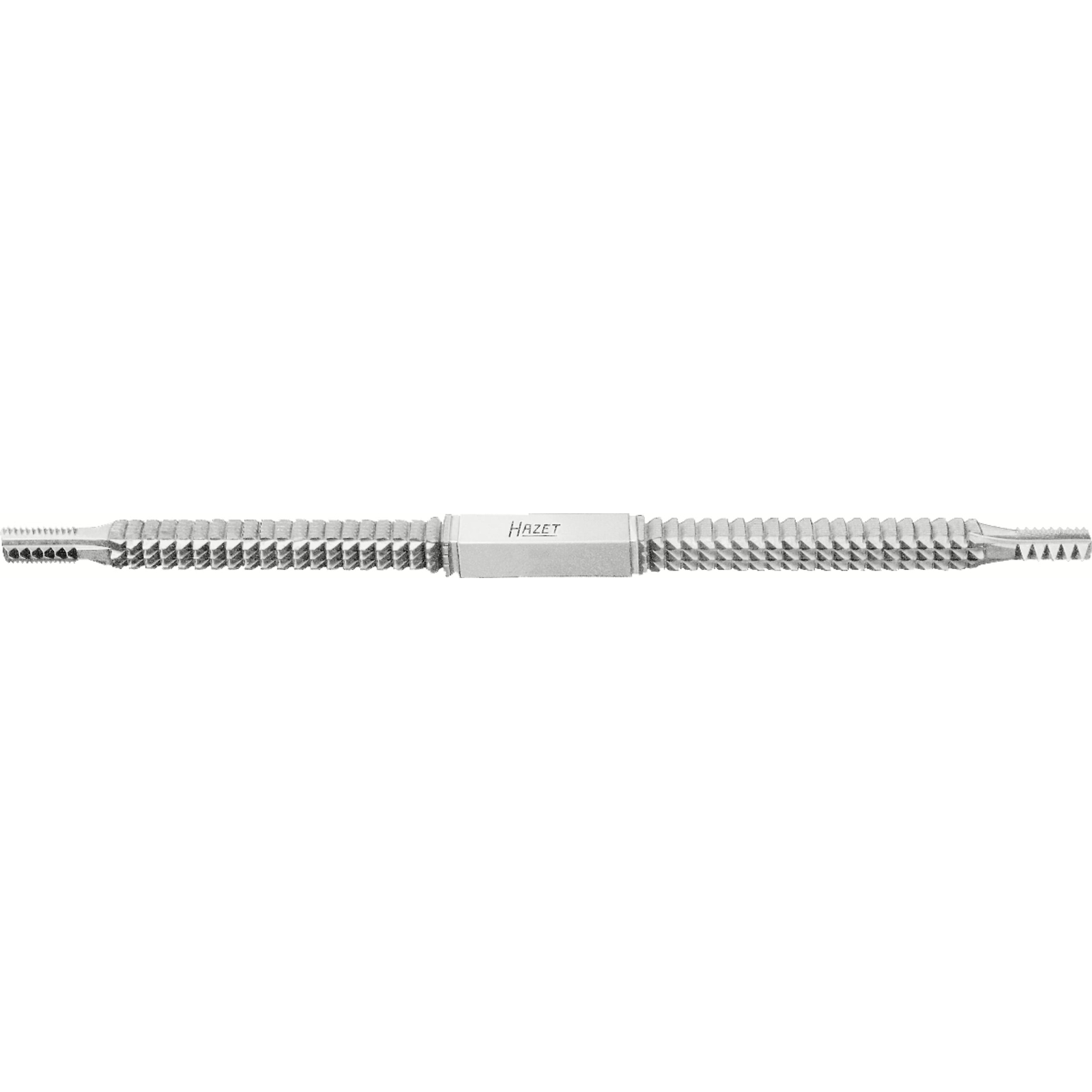 Lime pour filetages 230 mm nickelée réparation filets intérieurs et extérieurs HAZET - 2126