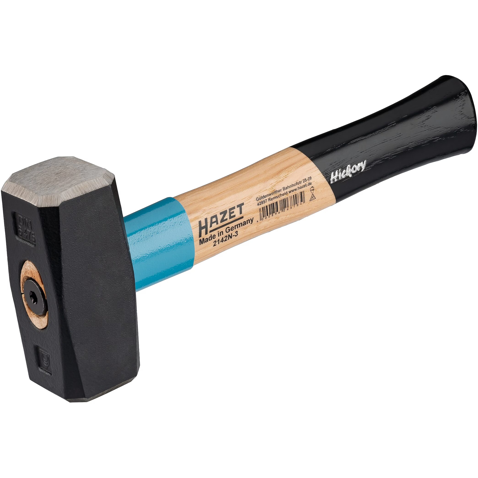 Massette 1500 g manche caryer avec douille protection 280 mm HAZET - 2142N-3