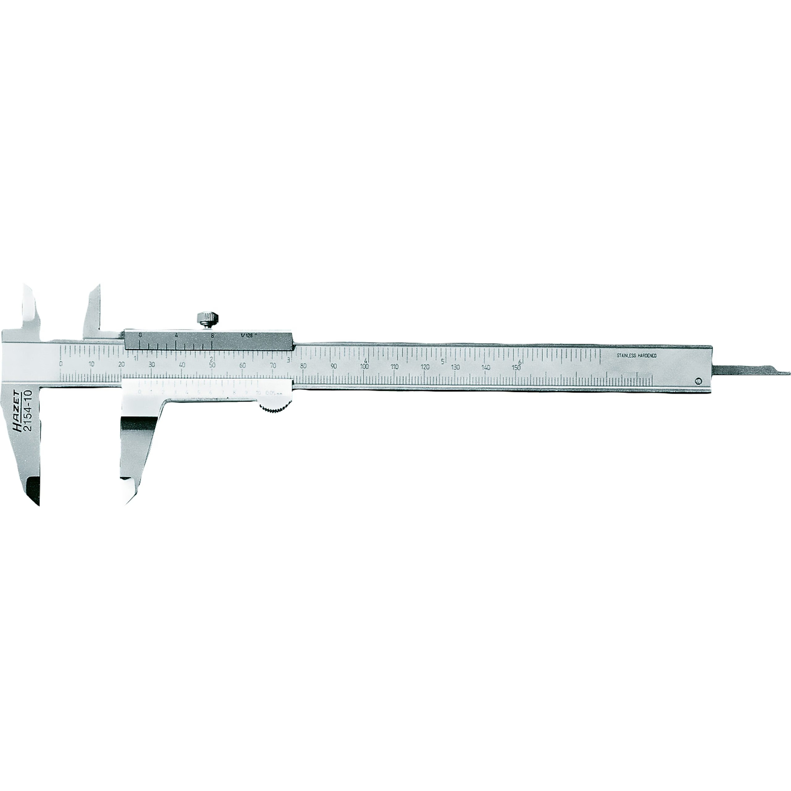 Pied à coulisse de précision 234 mm acier inoxydable avec vernier HAZET - 2154-10