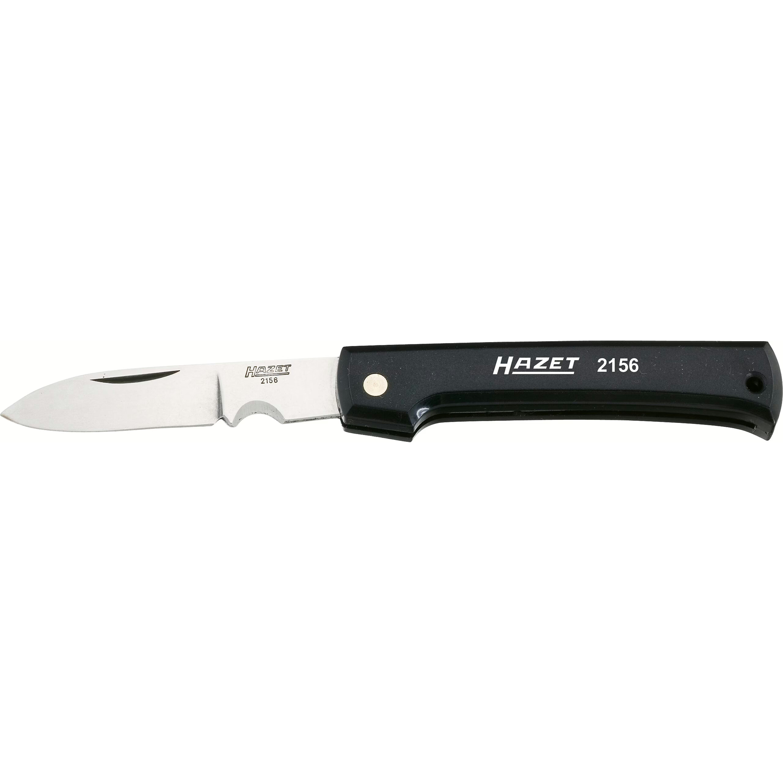 Couteau d’électricien lame inox 110 mm manche plastique HAZET - 2156