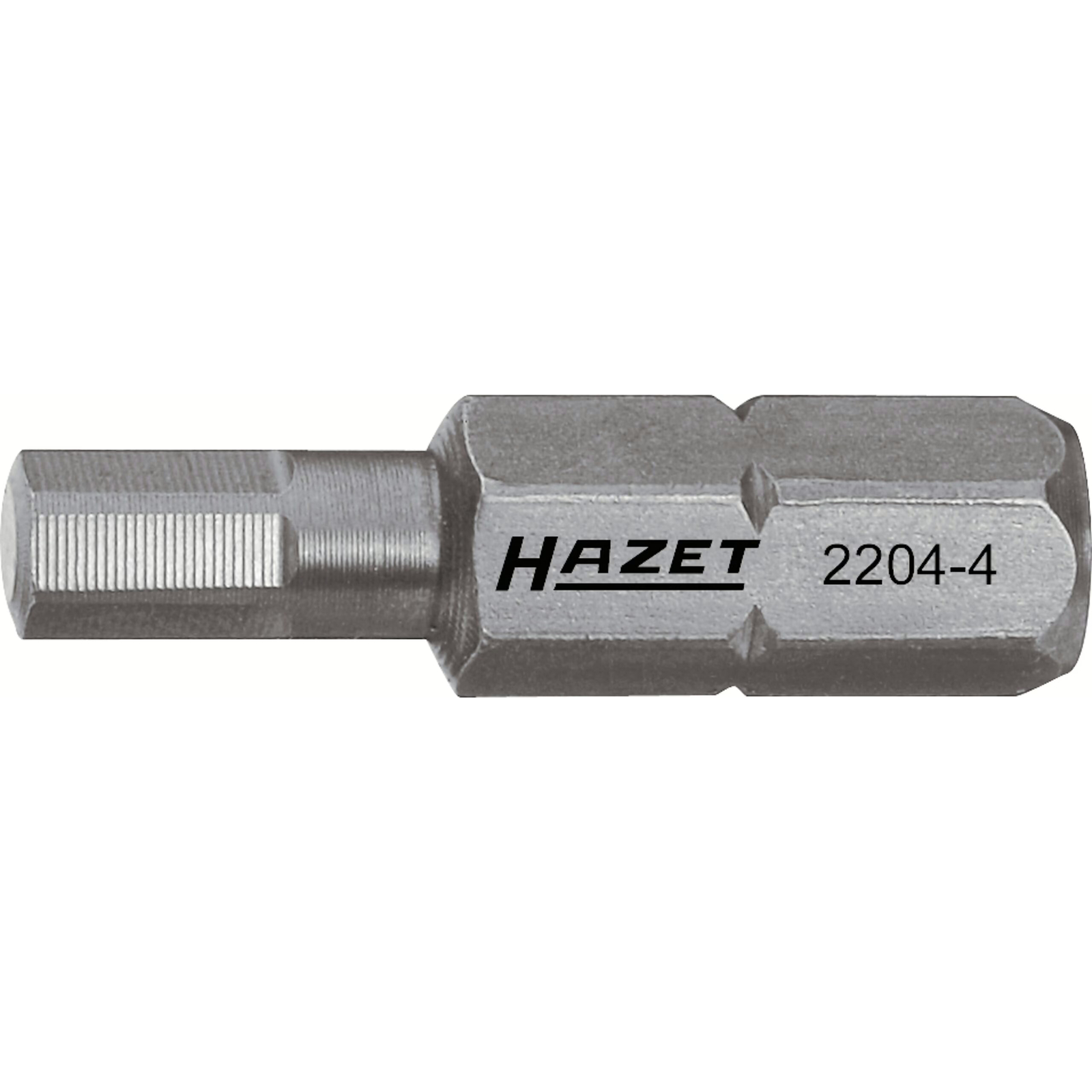 Embout tournevis hexagone massif 1/4