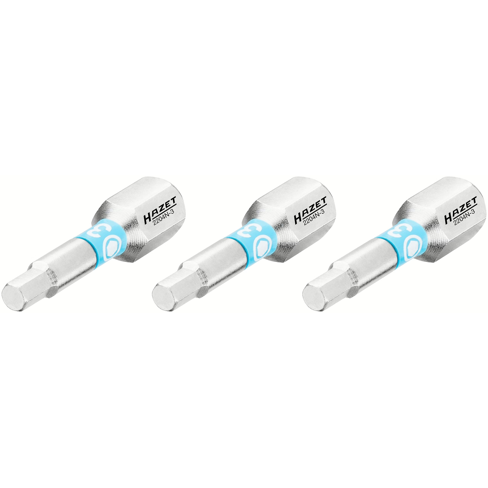 Embout-tournevis 3 mm hexagone massif 1/4