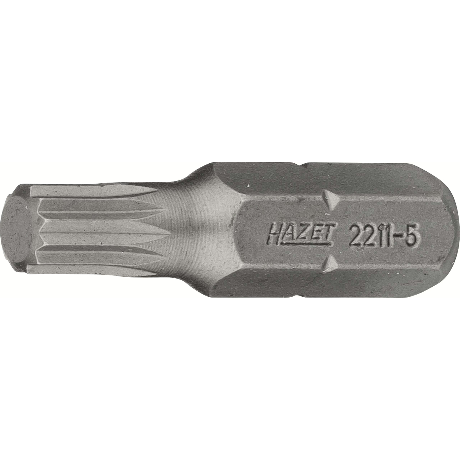 Embout tournevis hexagone massif 1/4