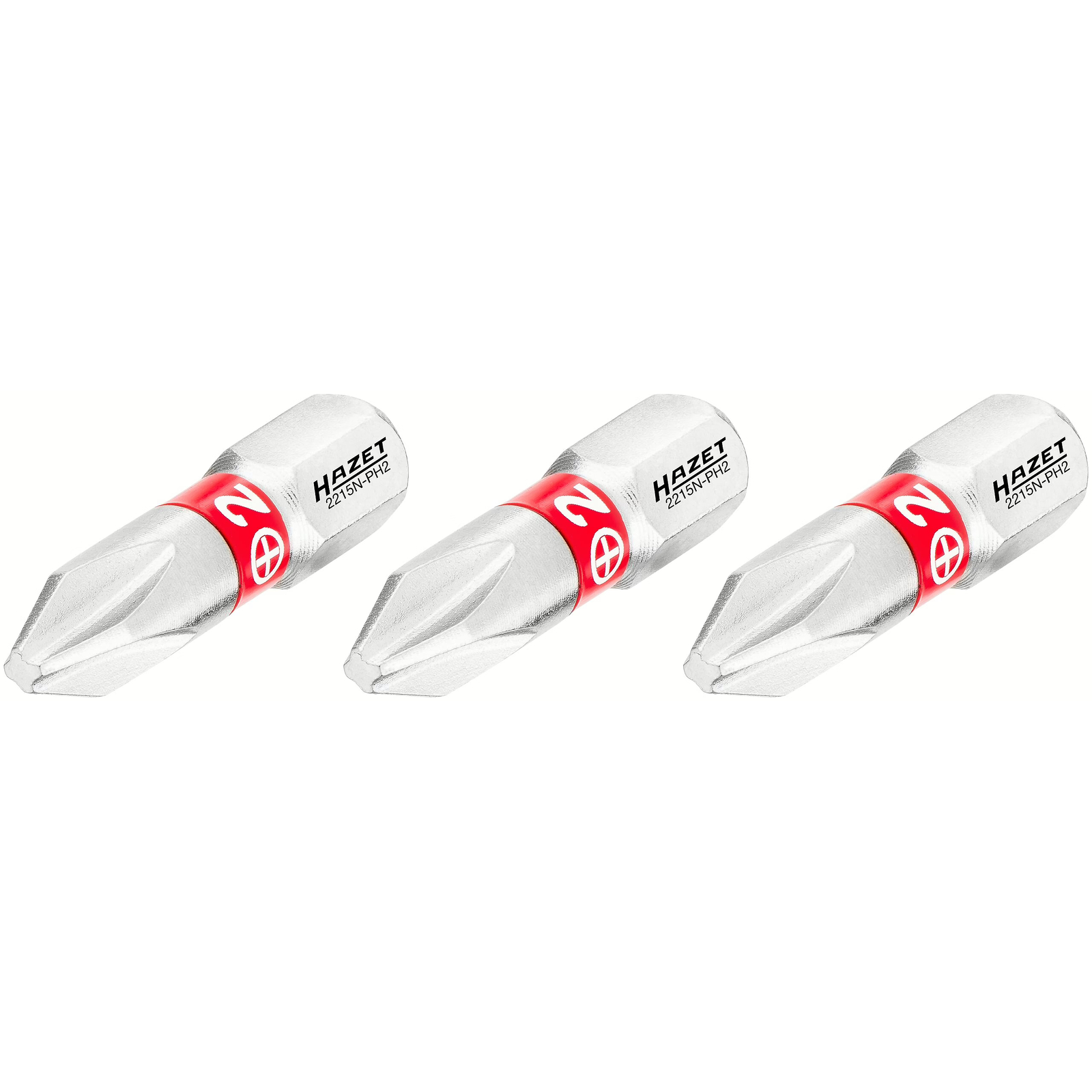 Embout-tournevis Phillips PH2 25 mm hexagone massif 1/4