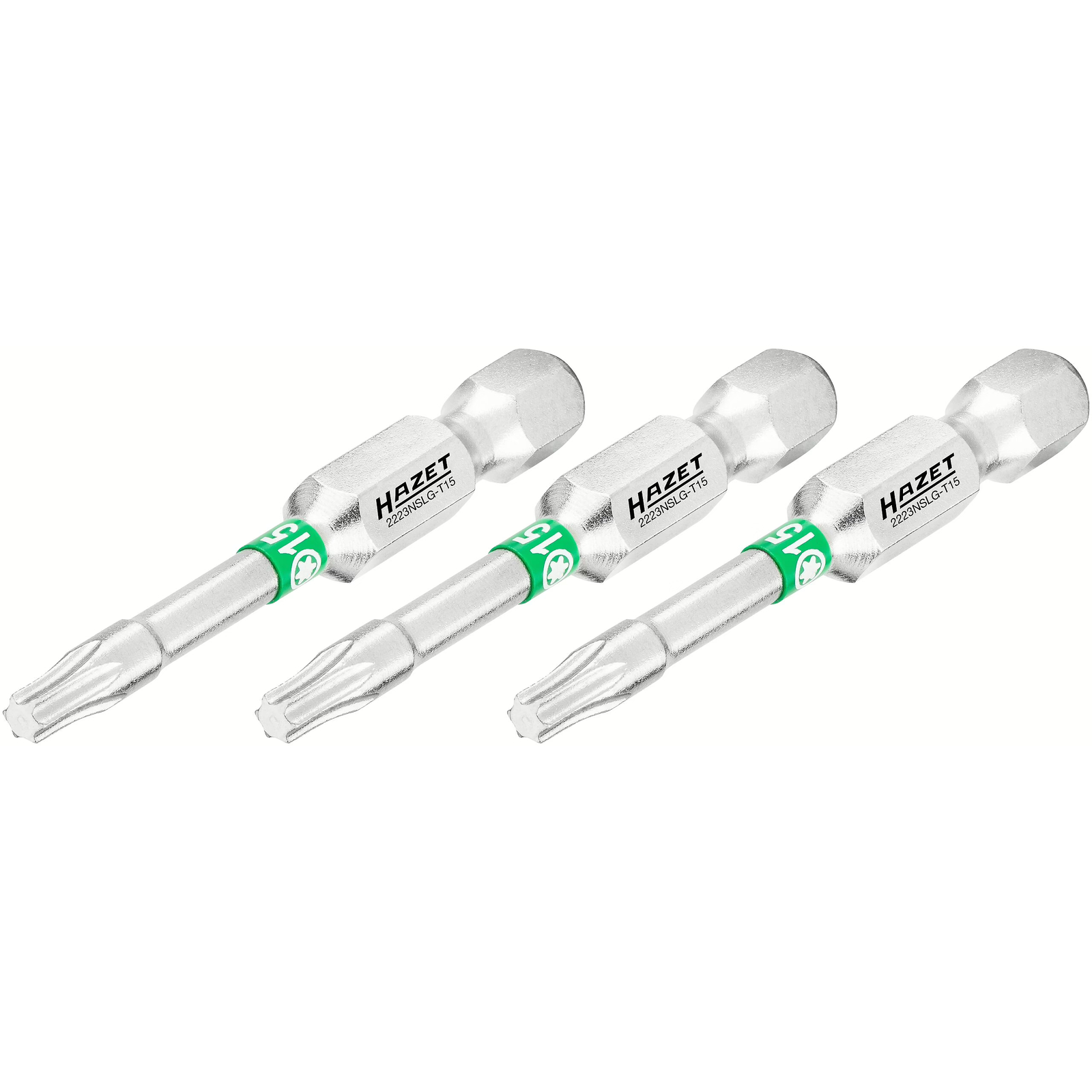 Embouts-tournevis TORX T15 50 mm hexagone 1/4