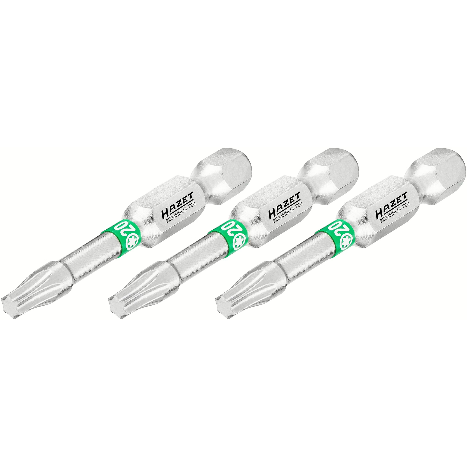 Embouts-tournevis TORX T20 hexagone massif 1/4