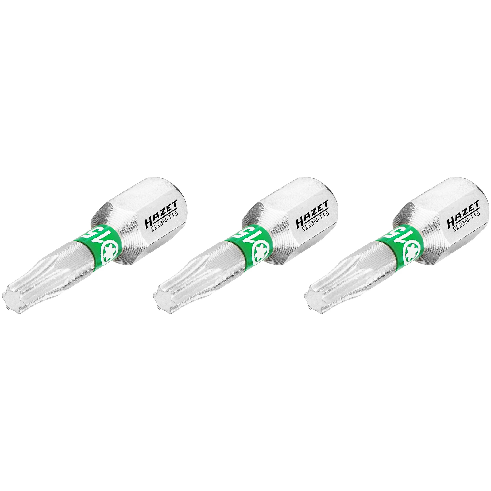 Embout-tournevis TORX intérieur T15 25 mm 3 pièces hexagone 1/4