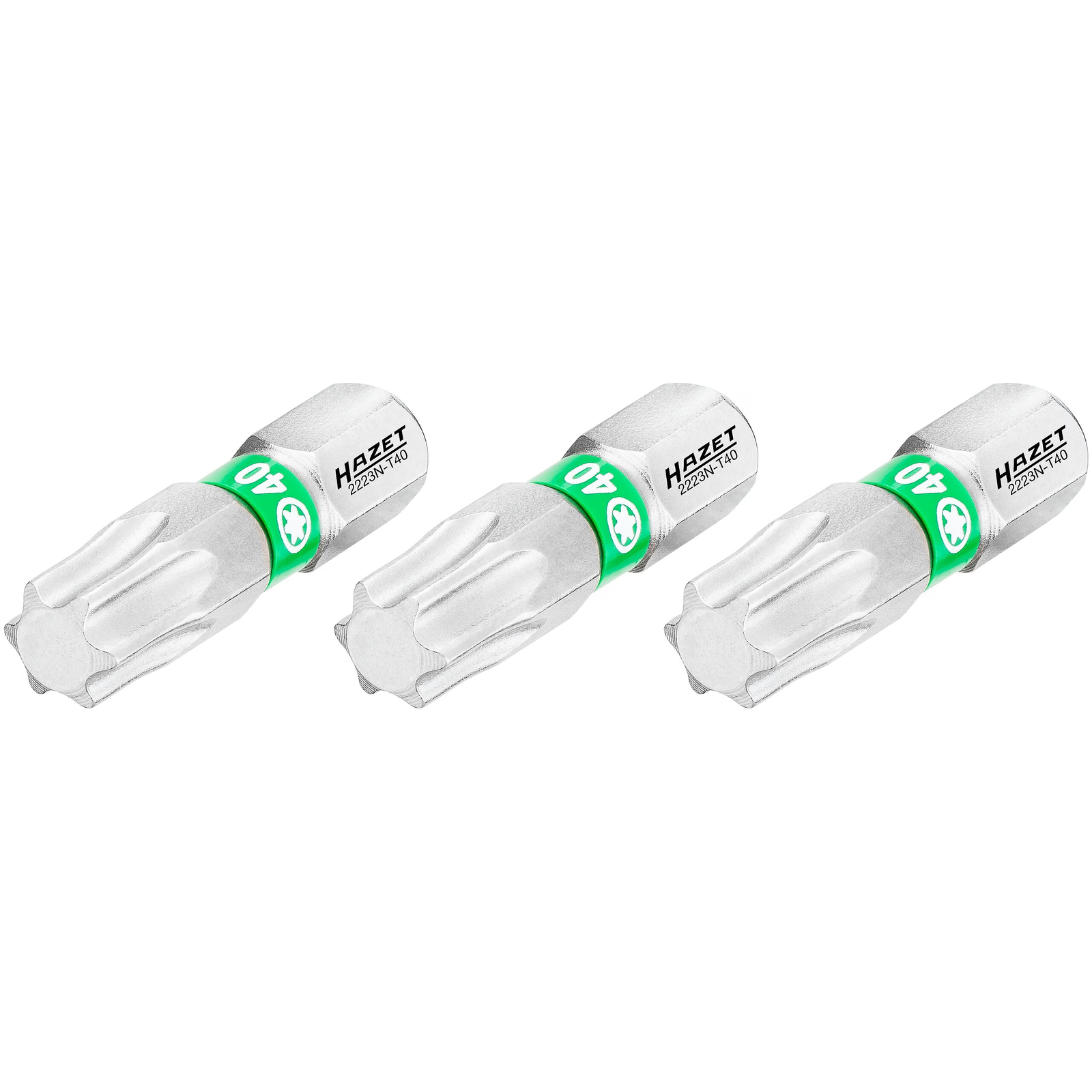 Embouts-tournevis TORX T40 25 mm hexagone massif 1/4