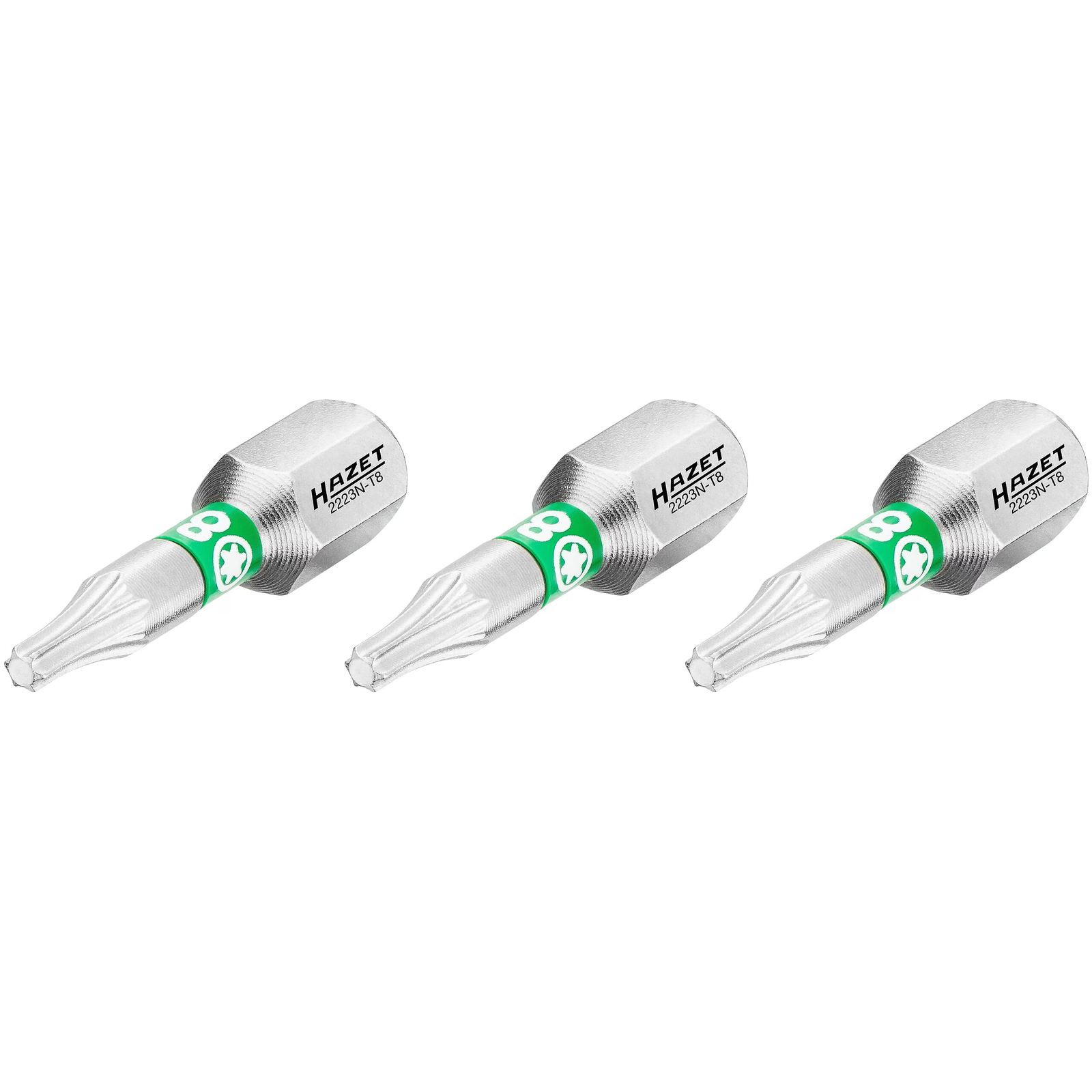 Embouts-tournevis TORX intérieur T8 25 mm hexagone 1/4