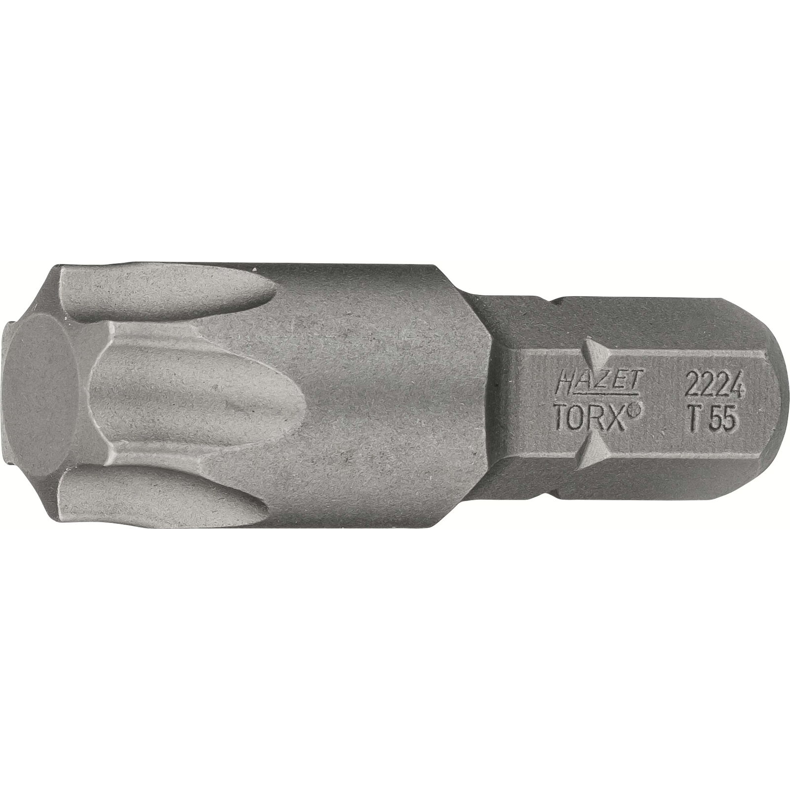Embout tournevis TORX T55 hexagone massif 5/16