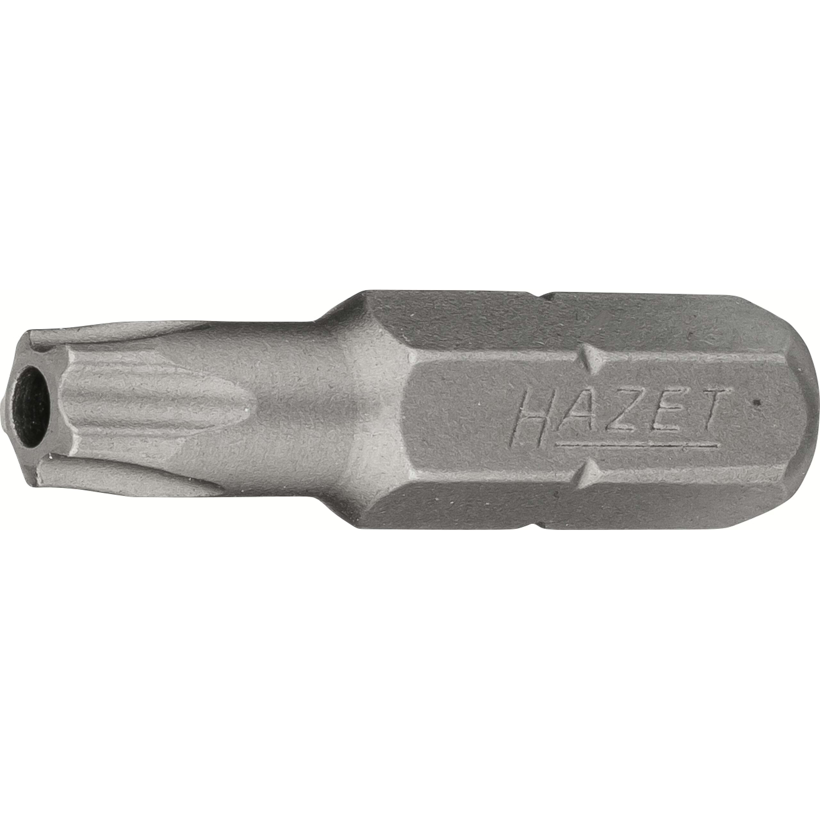 Embout tournevis profil étoile intérieur pivot 27H 25 mm hex 1/4