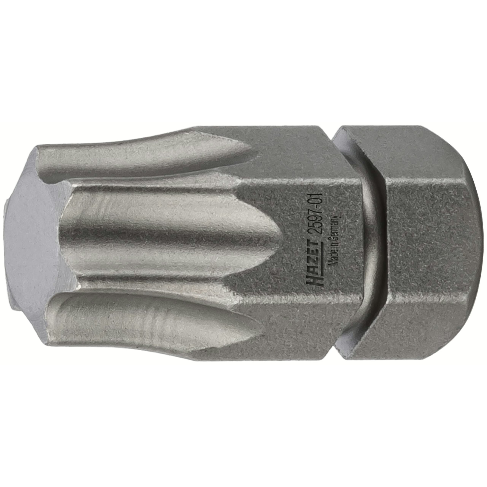 Embout tournevis TORX intérieur T45 18 mm acier spécial HAZET - 2597-01