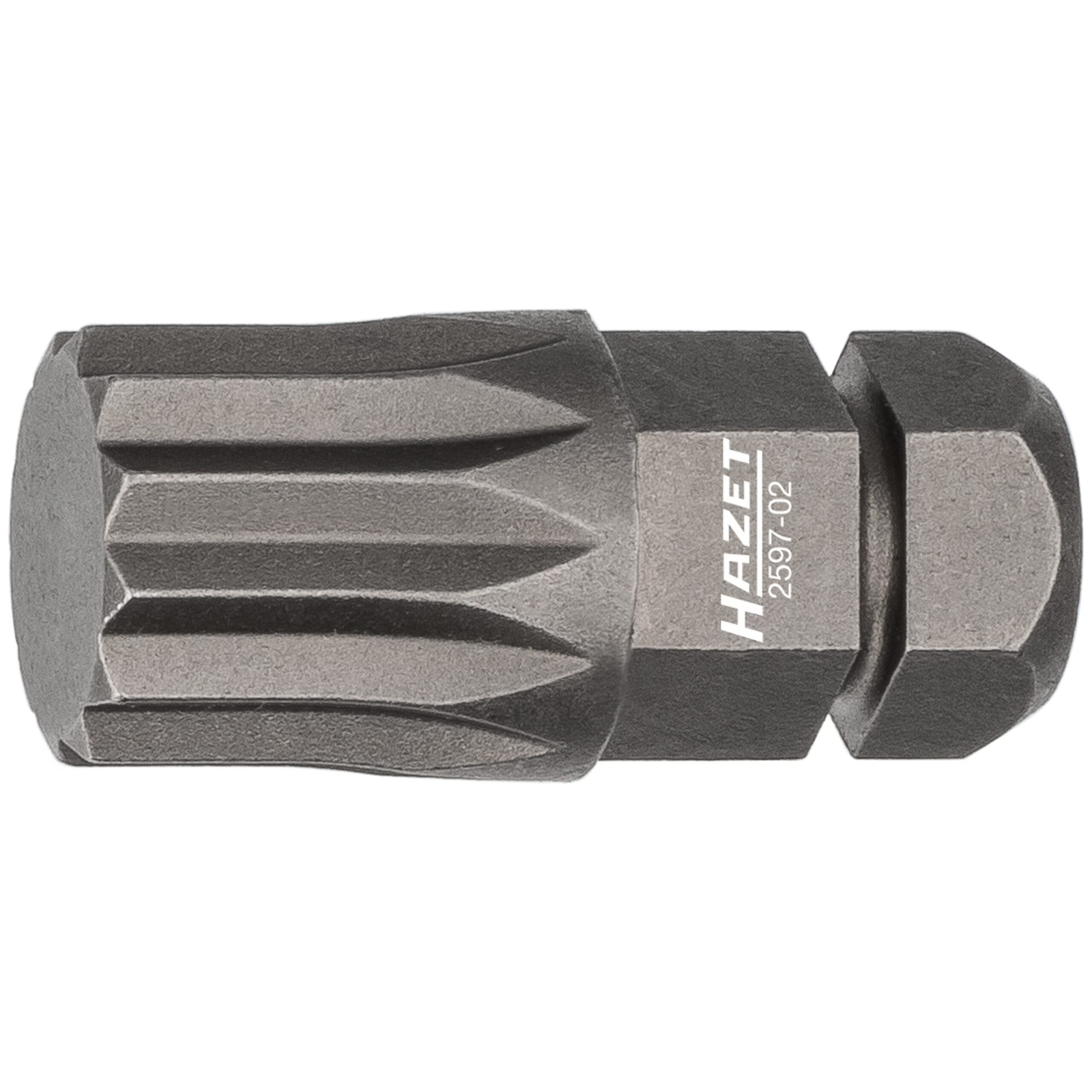 Embout-tournevis denture multiple intérieur XZN M10 21 mm acier spécial HAZET - 2597-02