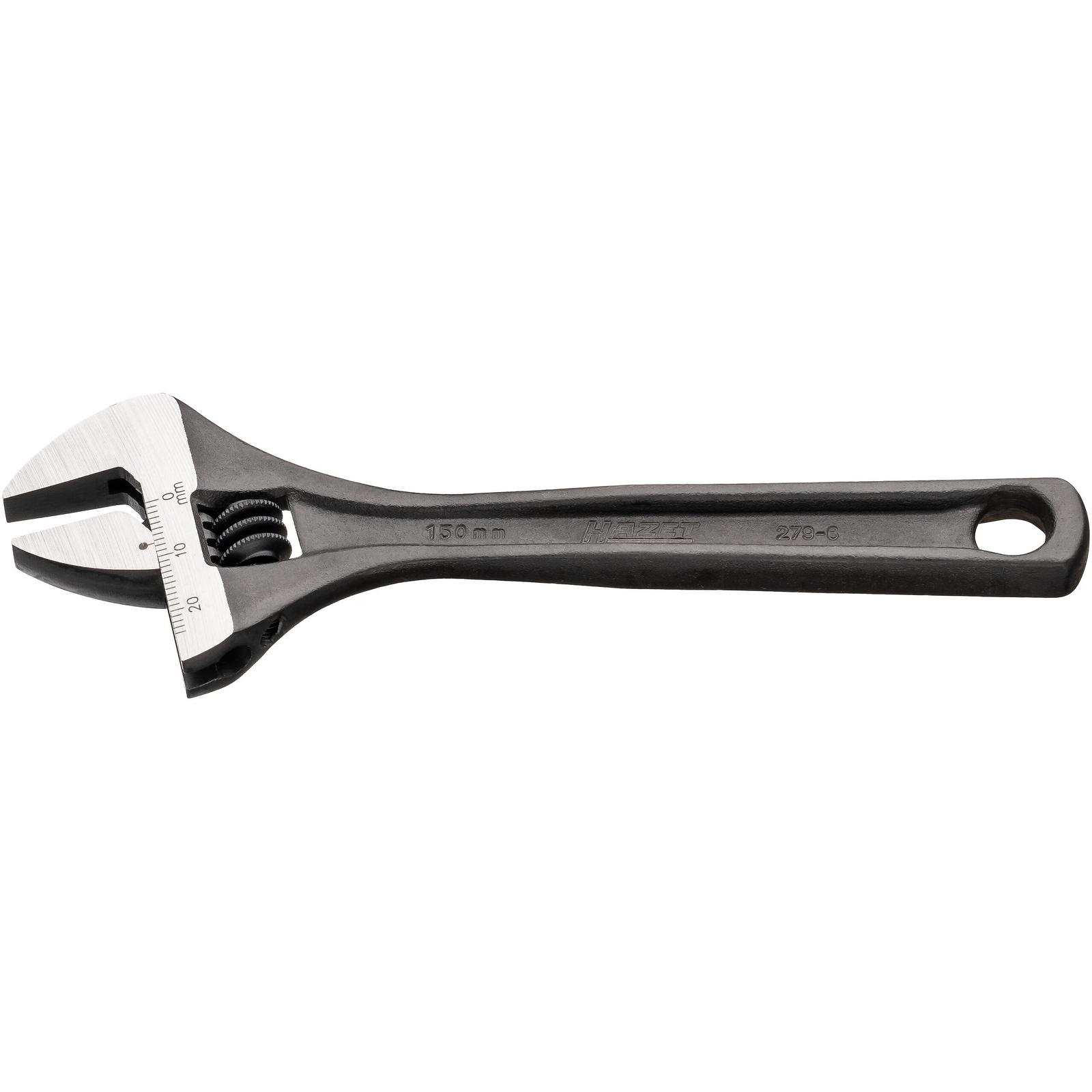 Clé à molette 24 mm profil 6 pans 157 mm HAZET - 279-6