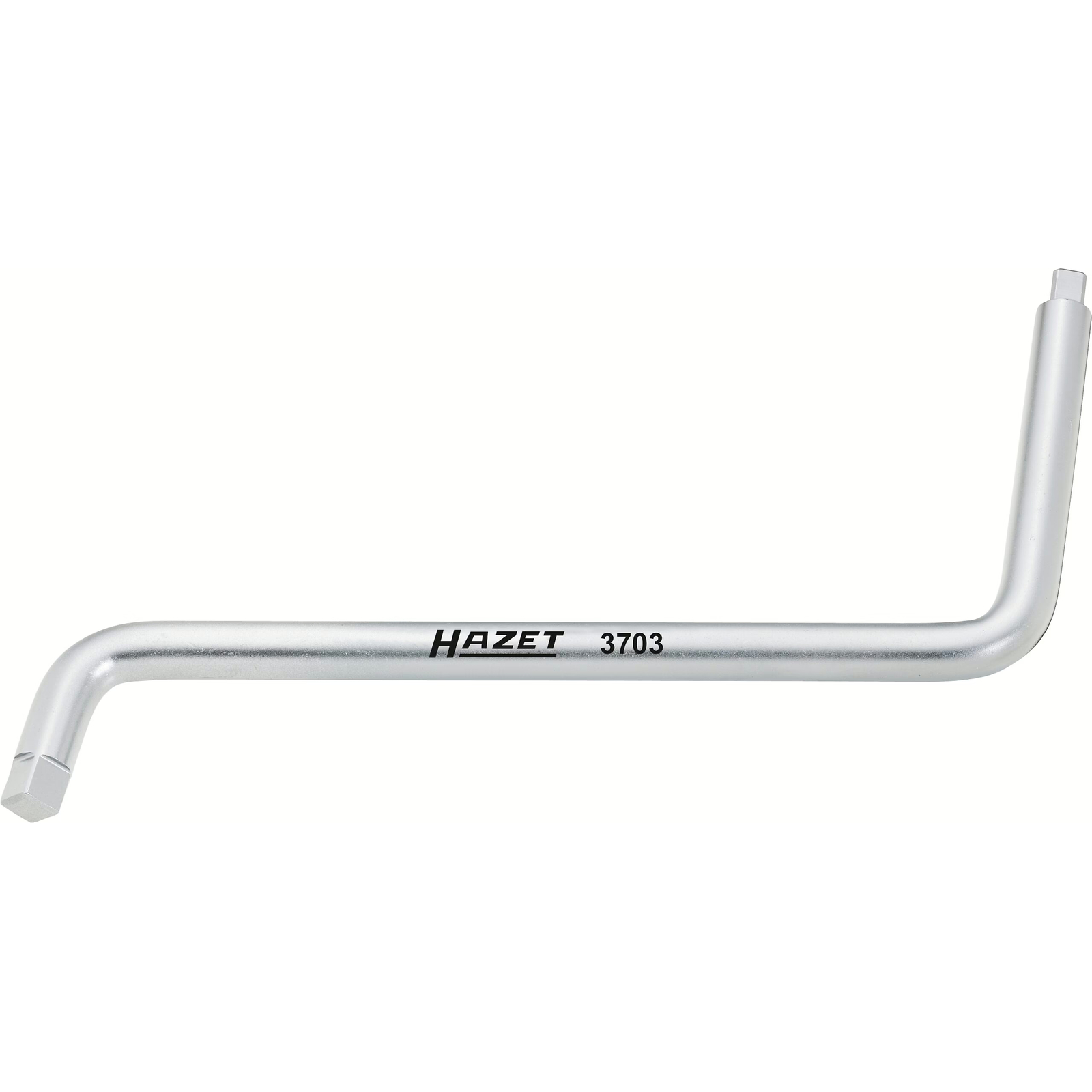 Clé vidange huile carrés 8 x 10 mm pour boîtes et différentiels HAZET - 3703