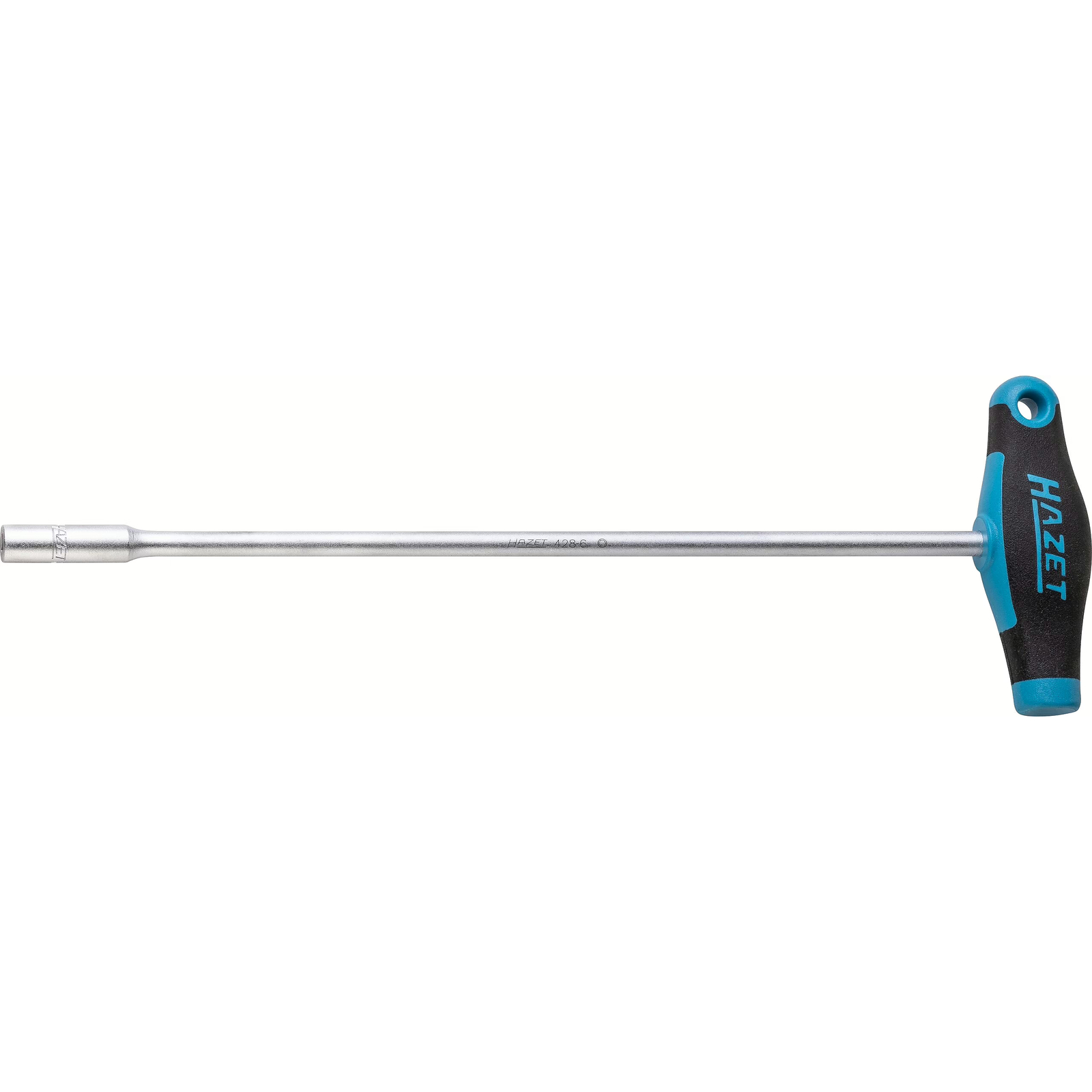 Douille 6 mm profil 6 pans manche en T bimatière ergonomique HAZET - 428-6