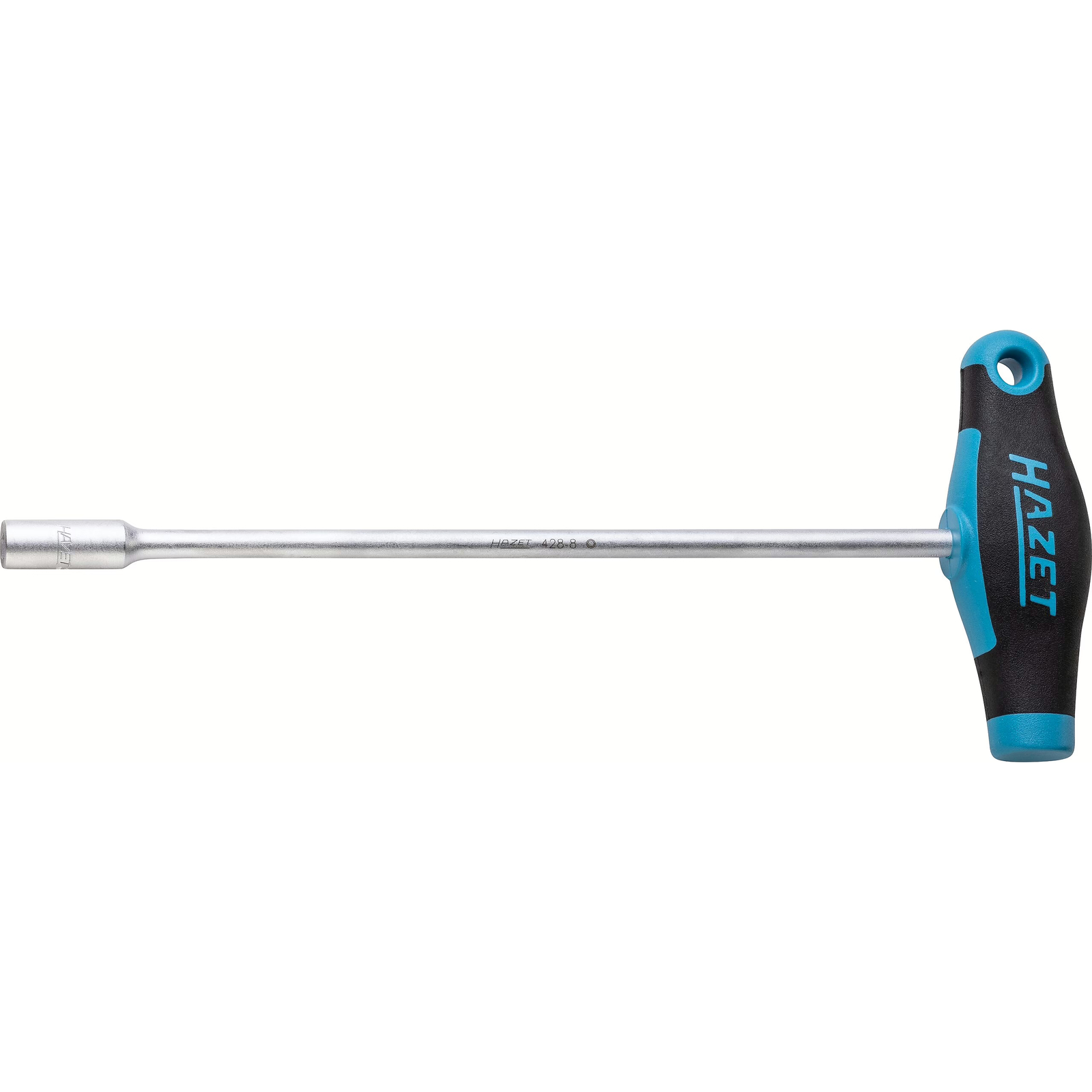 Douille manche en T bimatière 8 mm profil 6 pans courte HAZET - 428-8