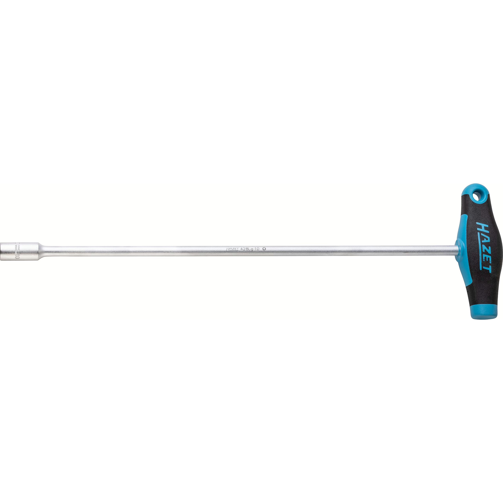 Douille manche en T bimatière ergonomique 10 mm exécution longue HAZET - 428LG-10