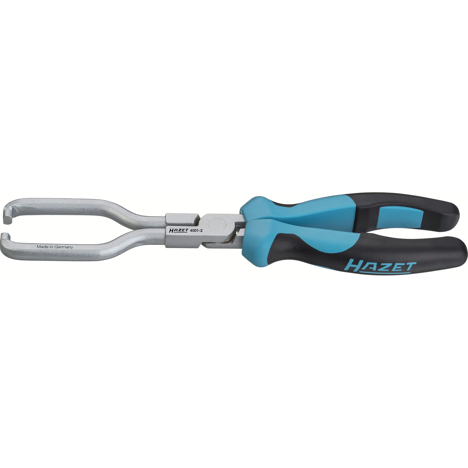 Pince pour conduites carburant 235 mm manches bimatières bleu/noir HAZET - 4501-2