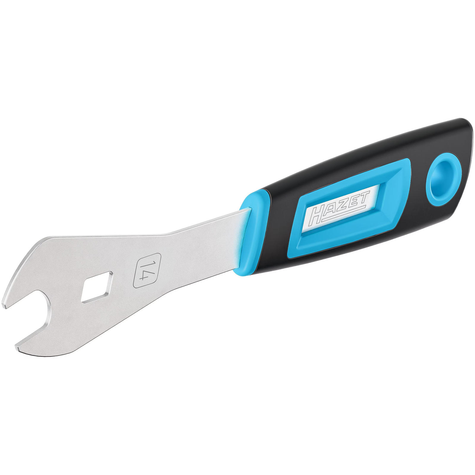 Clé conique 14 mm profil extérieur 6 pans manche bimatière ergonomique HAZET - 450F-14