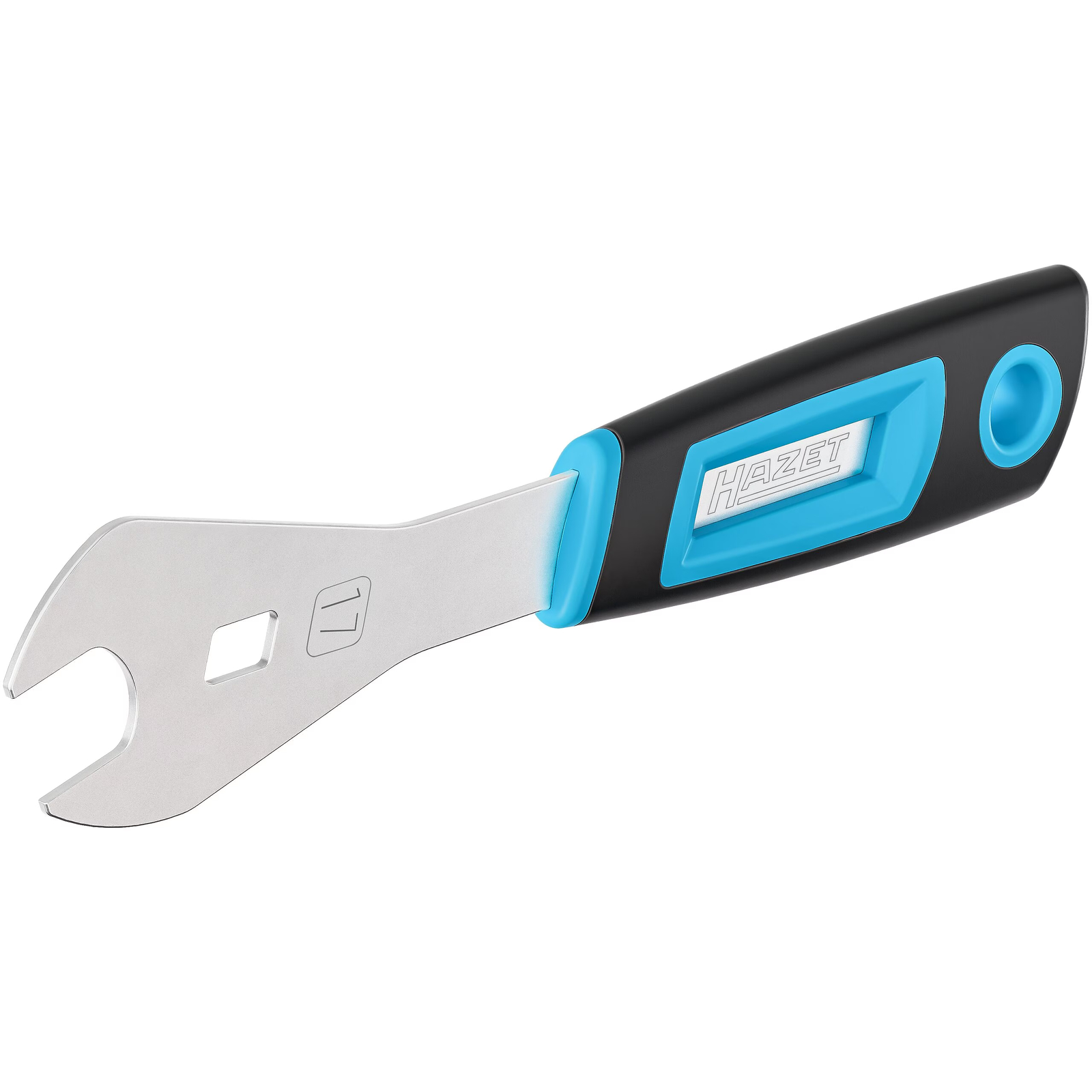 Clé conique 17 mm profil extérieur 6 pans manche bimatière ergonomique HAZET - 450F-17