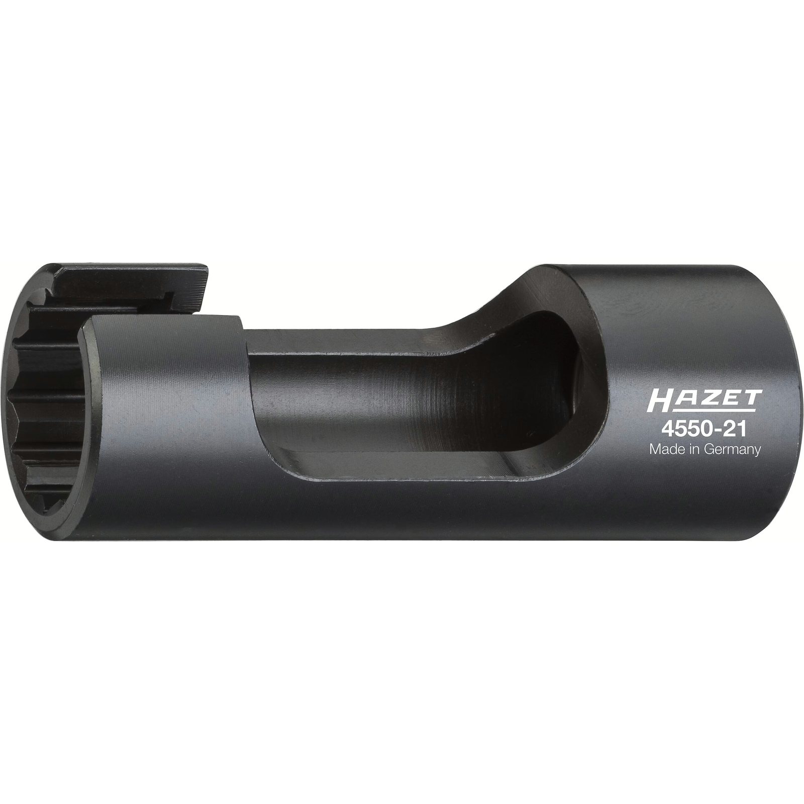 Clé pour écrou-raccord conduite injection 12,5 mm 12 pans manuelle HAZET - 4550-21