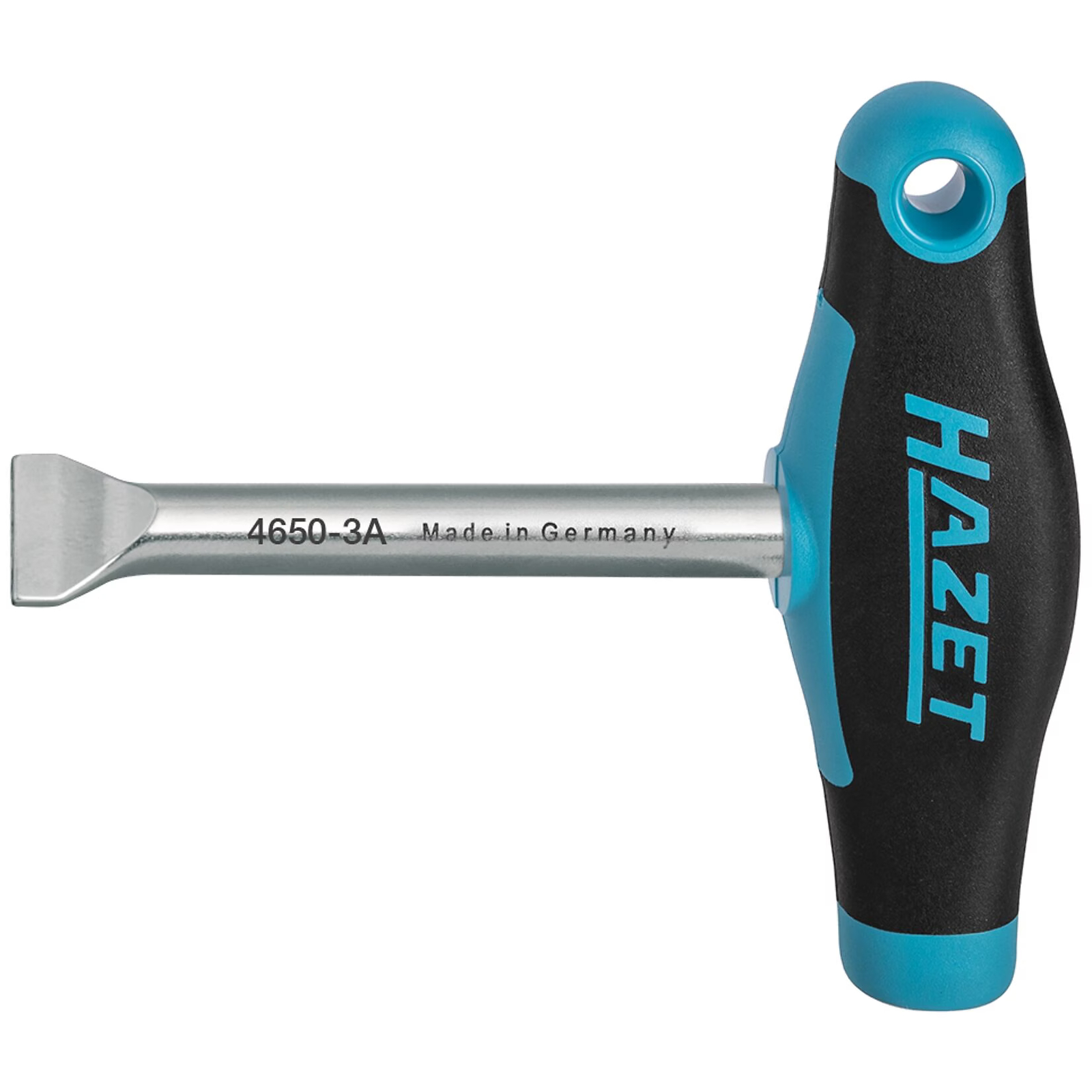 Outil pour bouchons de batterie profil à fente 1,7 x 14,5 mm manche T bimatière HAZET - 4650-3A
