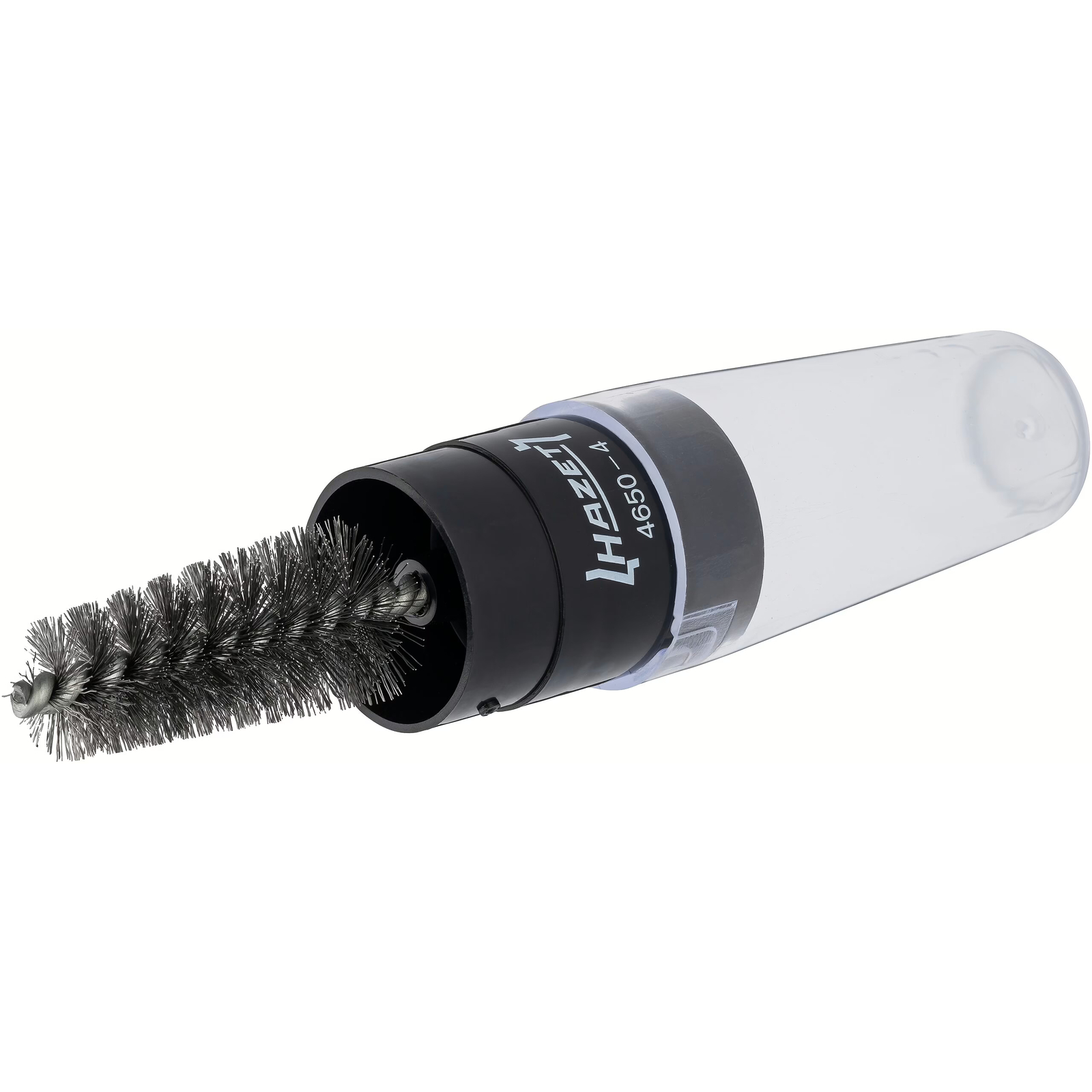 Brosse de nettoyage pôles et cosses batterie 120 mm avec capuchon HAZET - 4650-4