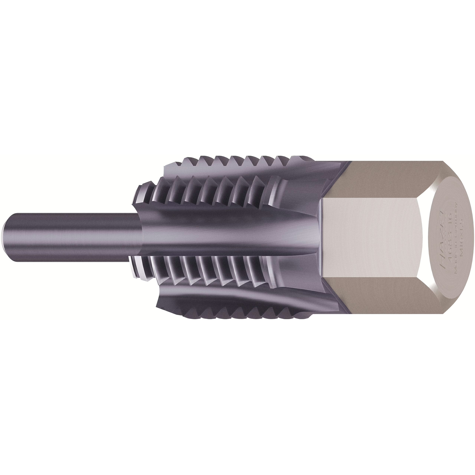 Outil réparation filetage capteurs température gaz échappement M16 x 1,5 6 pans TiAlN HAZET - 4683-16